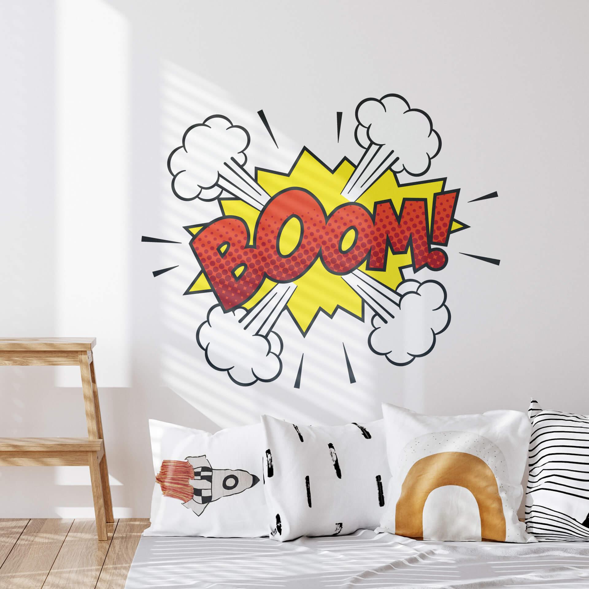 Wallsticker -  Comic Soundeffect - Boom