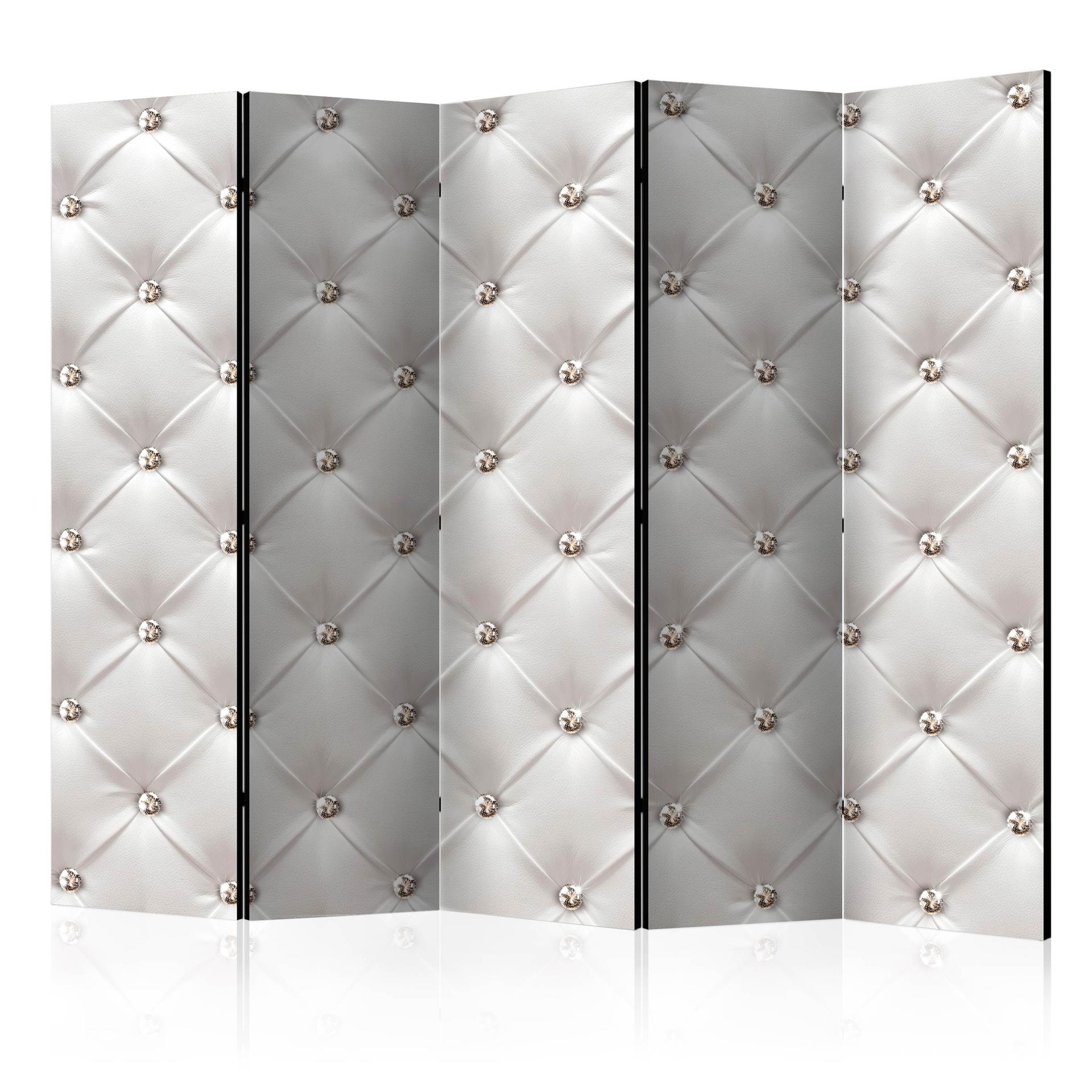 Divisorio - Bianco nobile, 5 pezzi - 225x172 cm