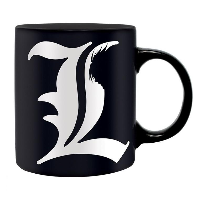 Krus, keramikkrus Death Note - L & rules