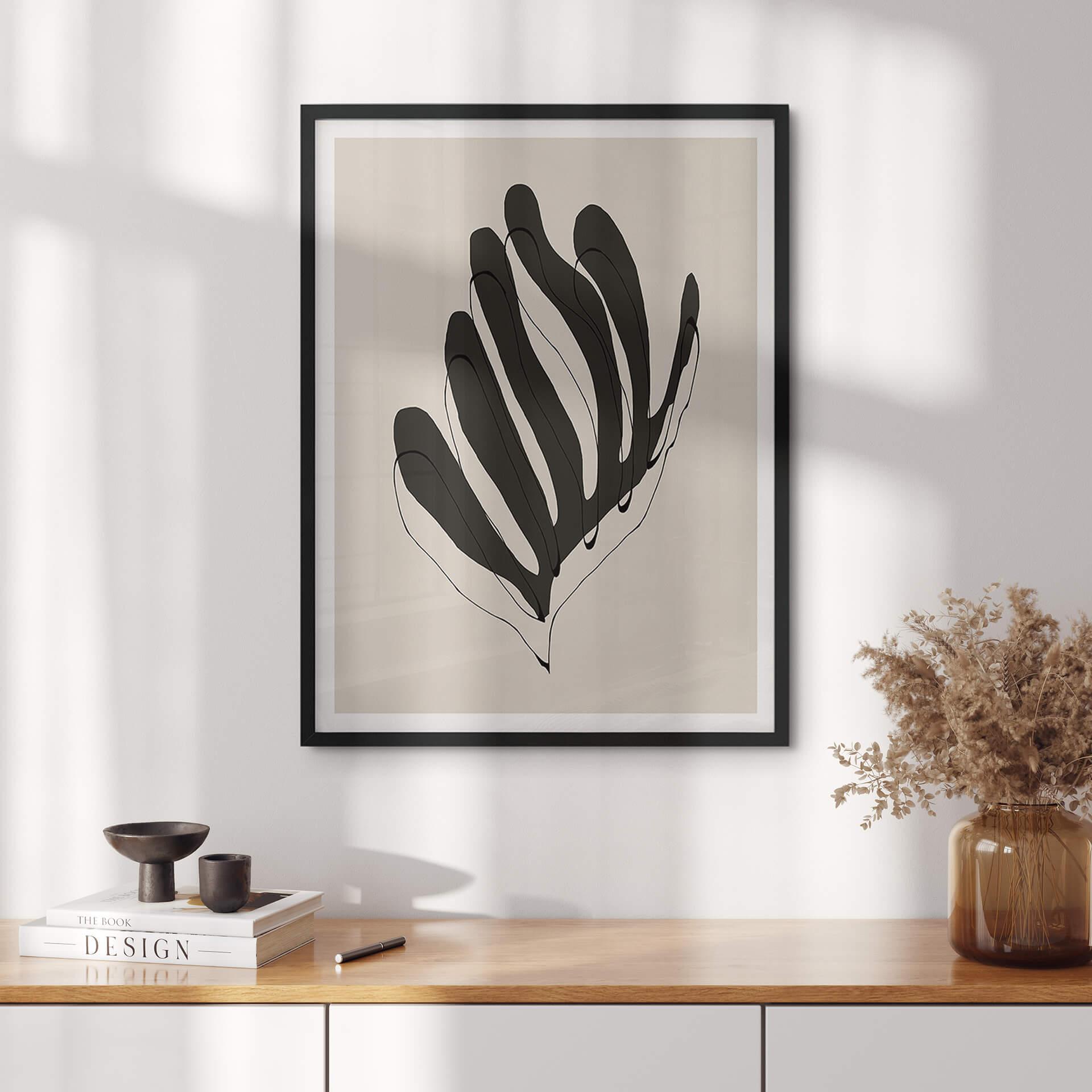 Plakat The Miuus Studio - Nowoczesny kwiat