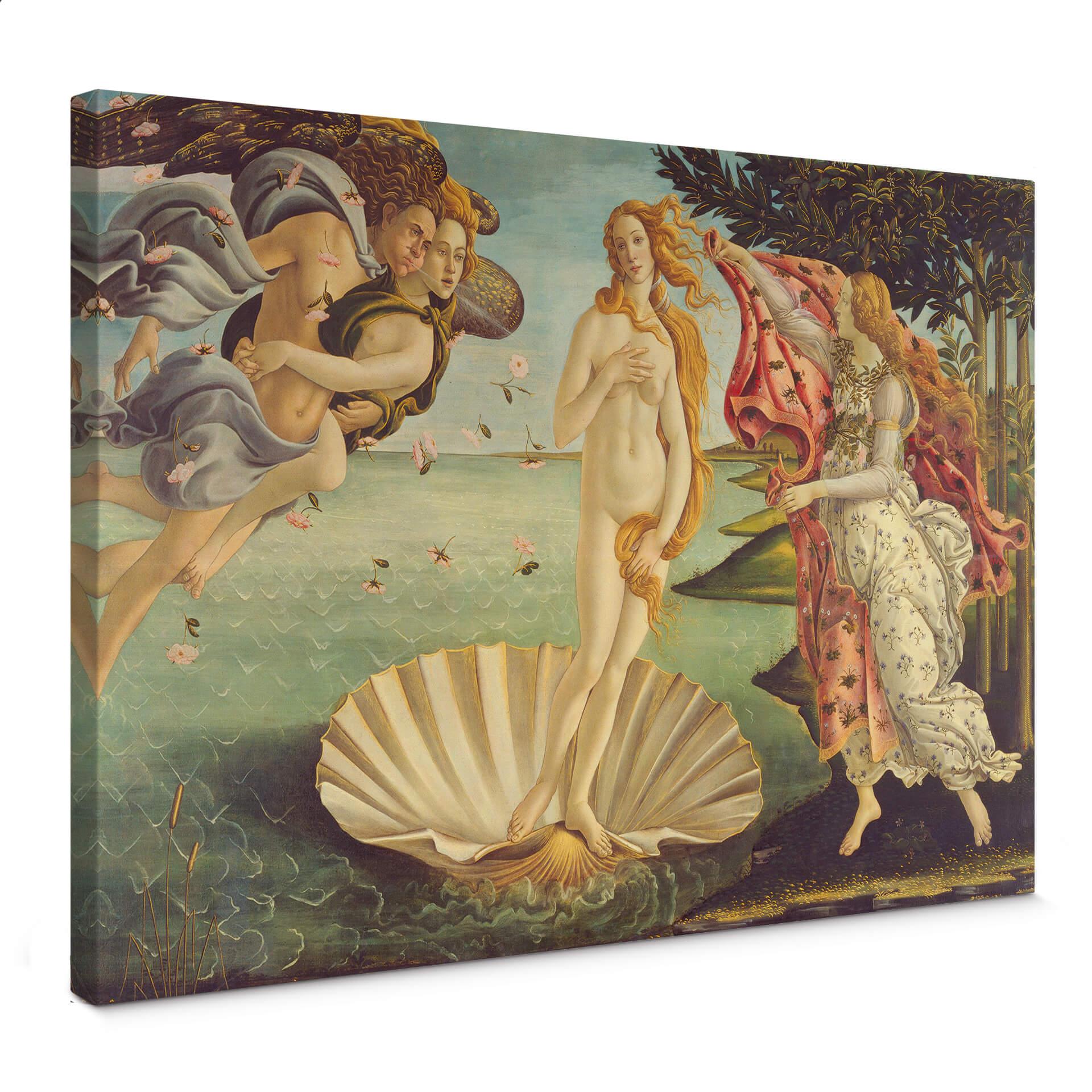 Botticelli - Venus fødsel - Lærredsprint