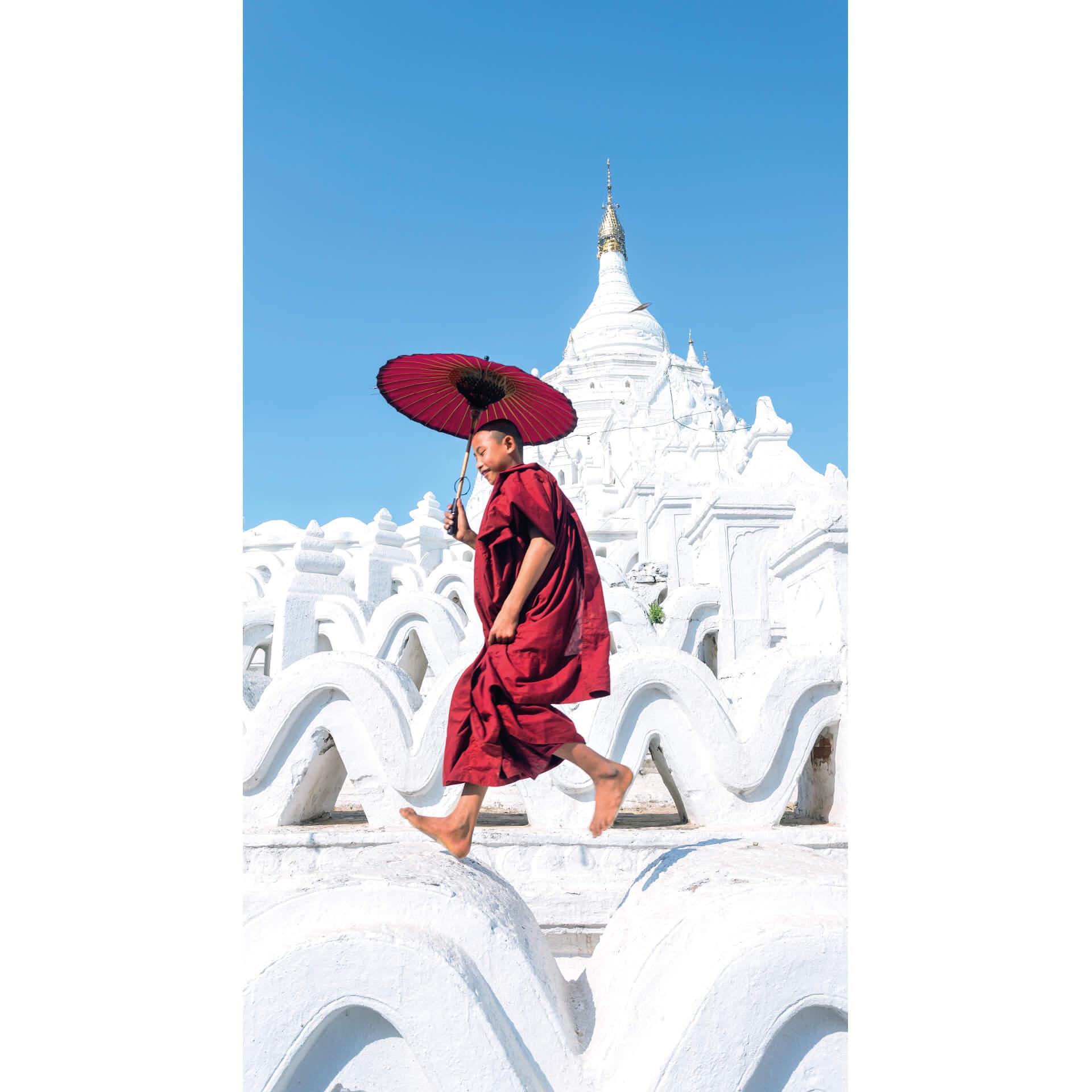 Fotobehang Colombo - Dansende Monnik