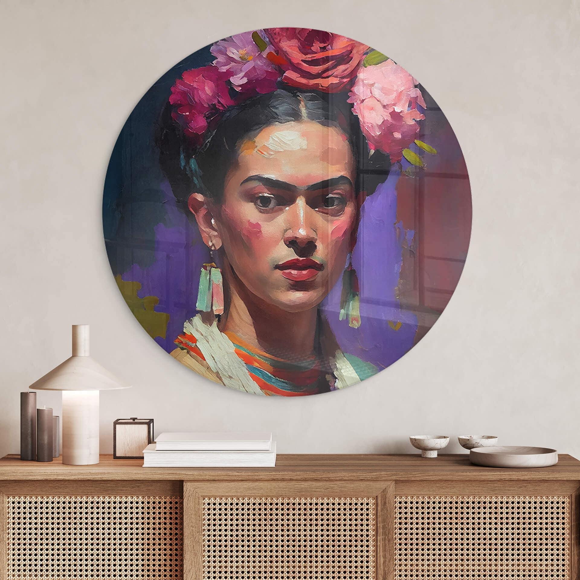 Glasbillede - Treechild - Portrait of Frida