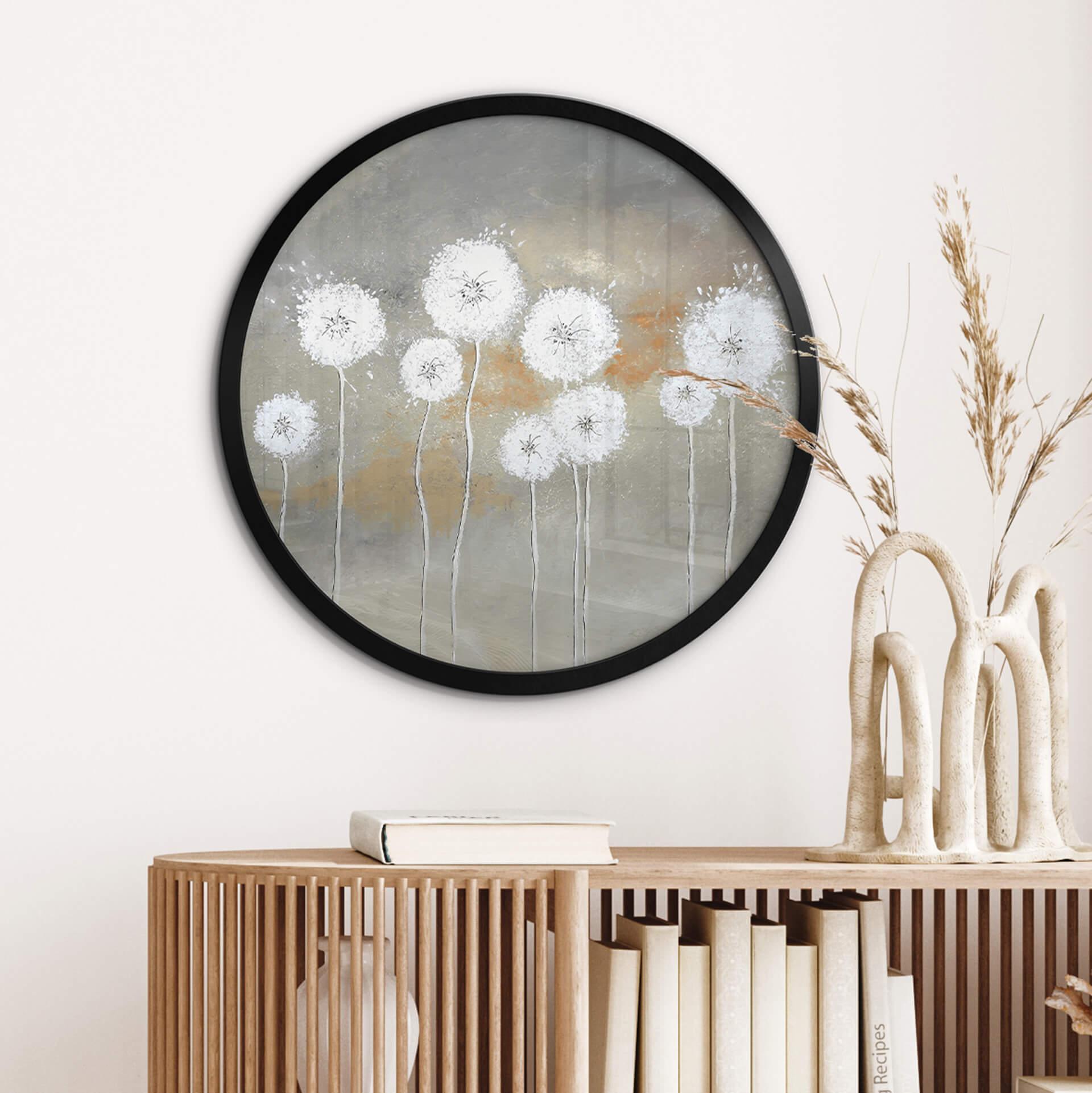 Plakat Melz - White Dandelions