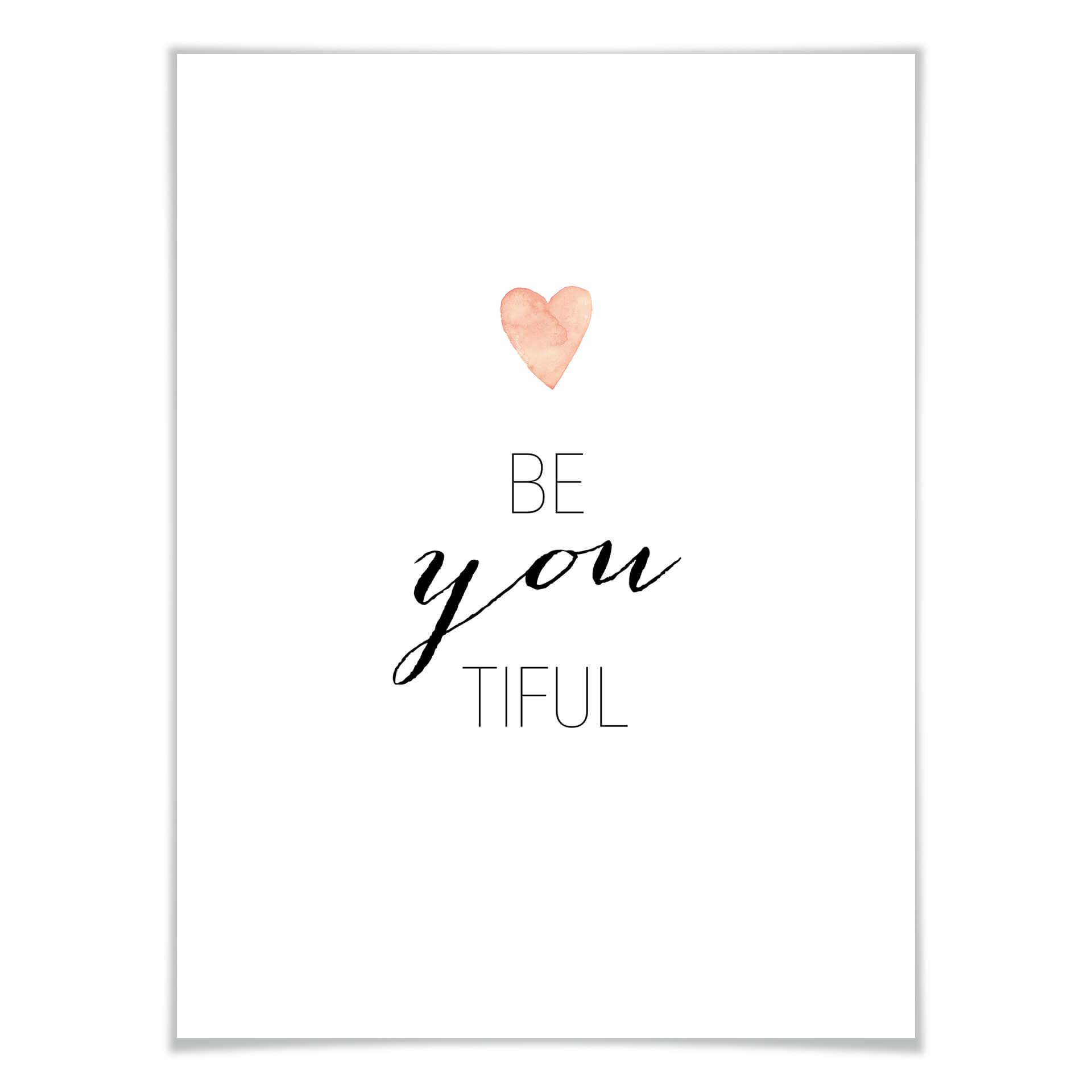Plakat - Confetti & Cream - Be-you-tiful