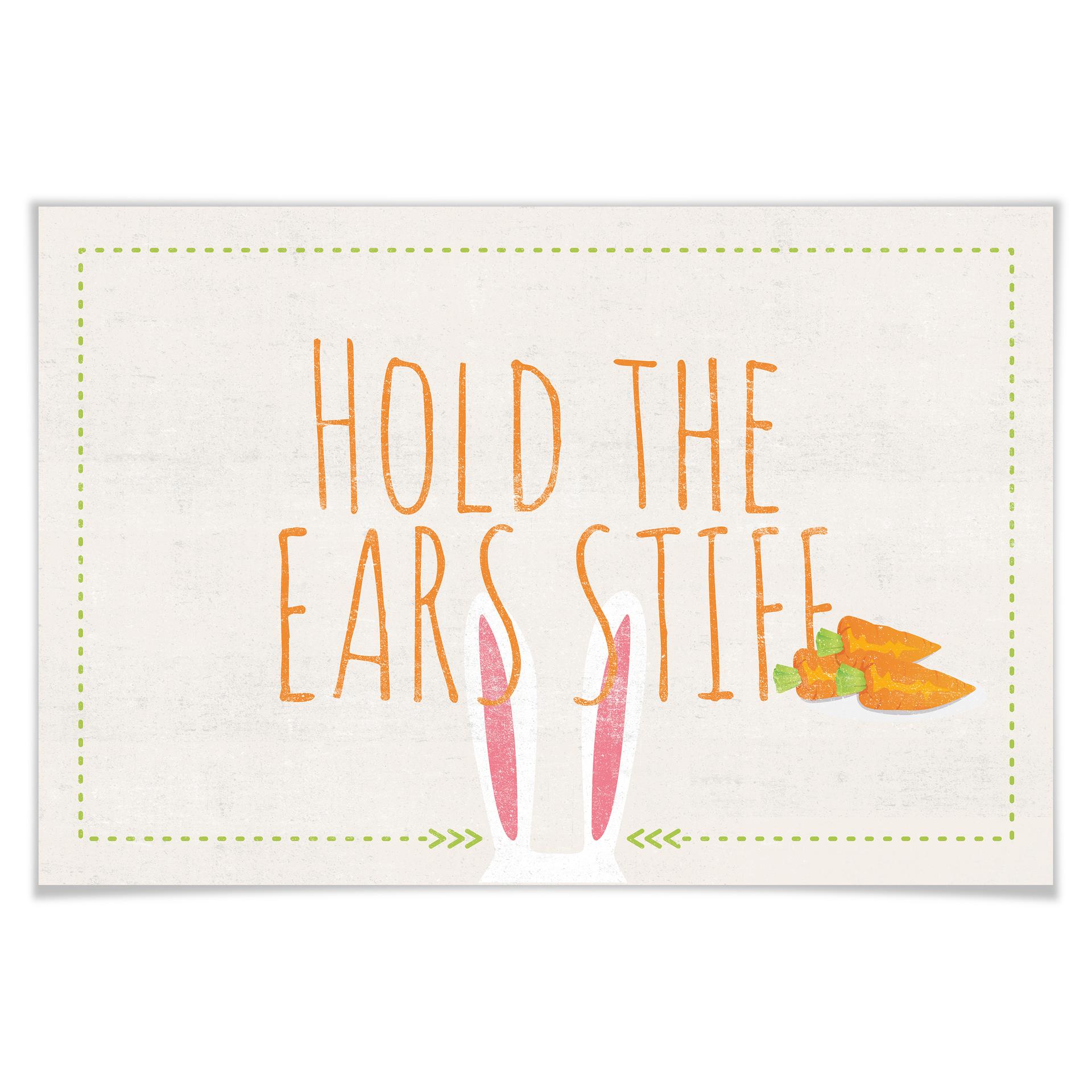 Poster - Hold the Eats stiff