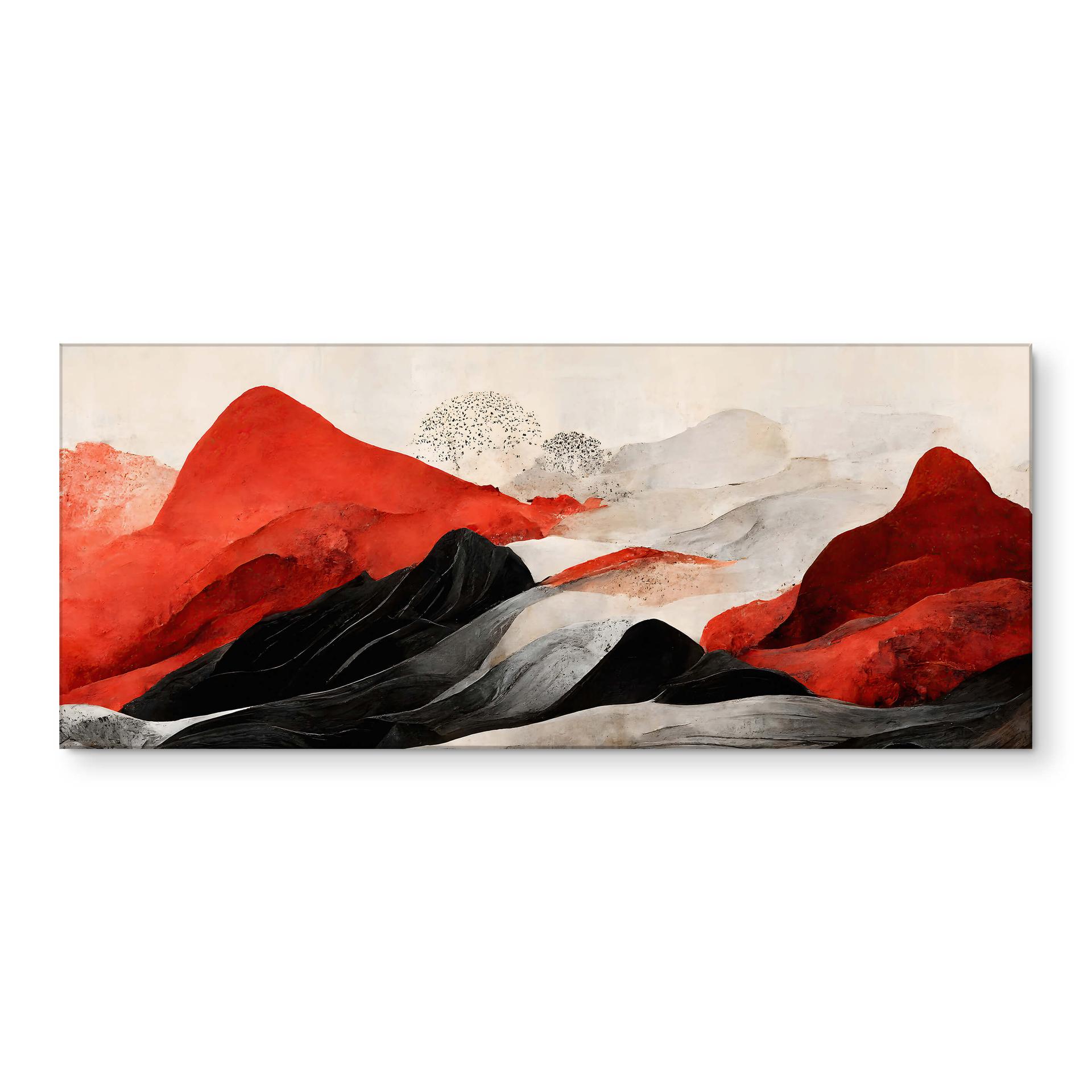 Køkken backsplash Treechild - Red Mountains in Japan