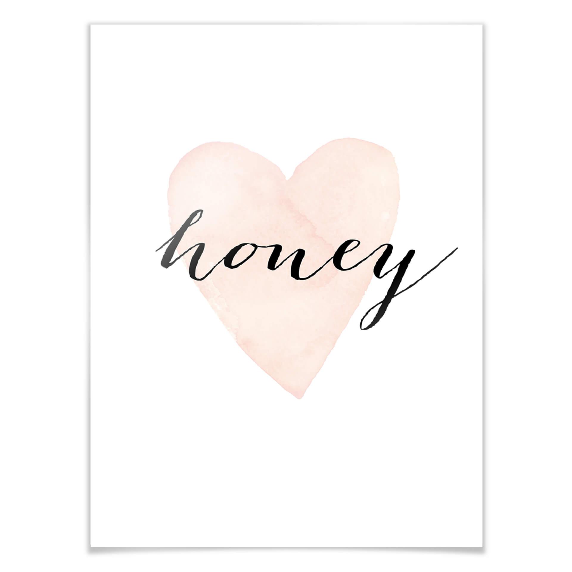 Plakat Confetti & Cream - Honey