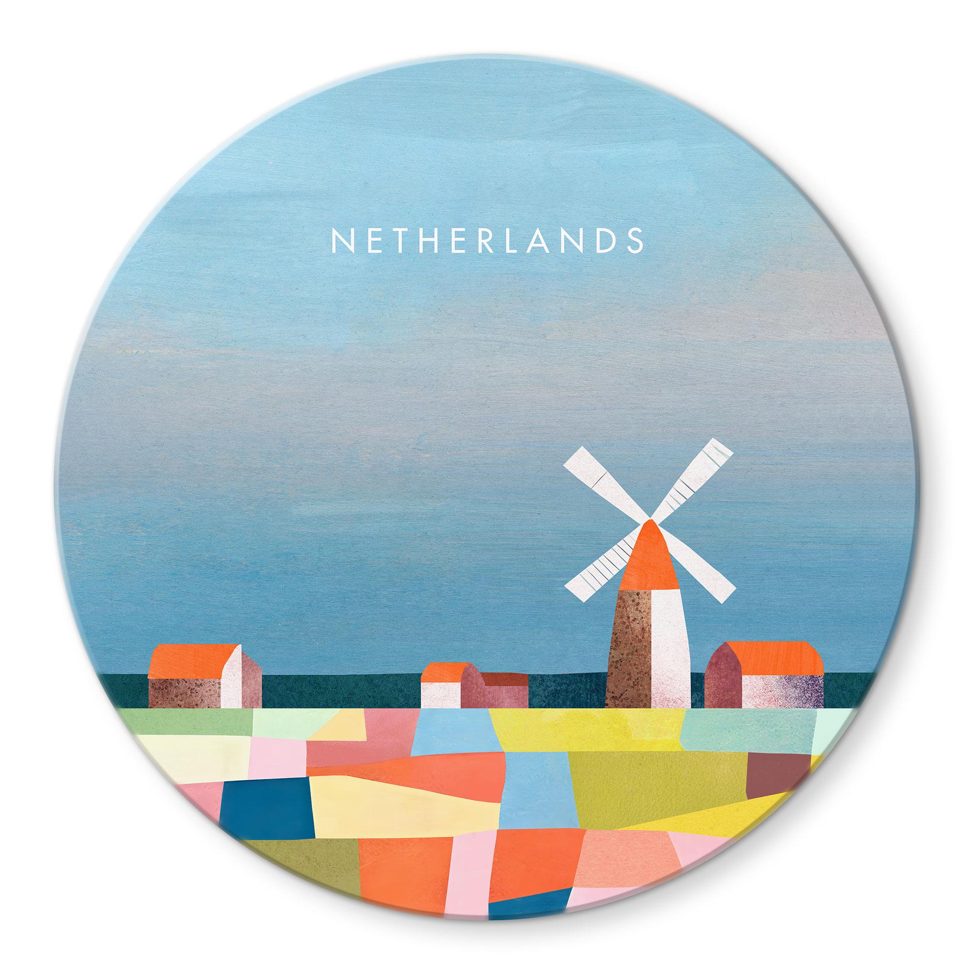 Glasbillede - Rejse til Holland - Rivers
