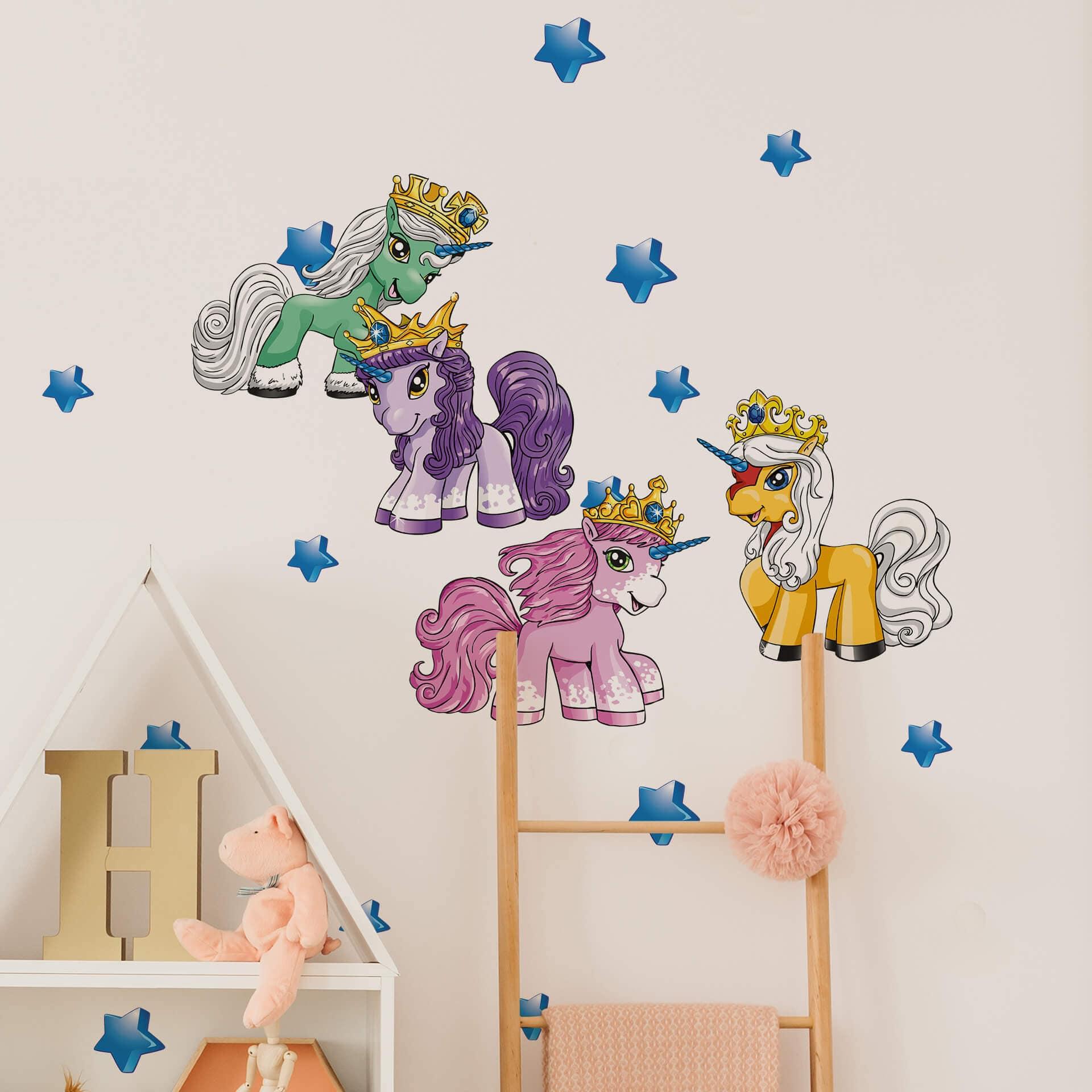 Wallsticker Filly Unicorn Dreams Sæt