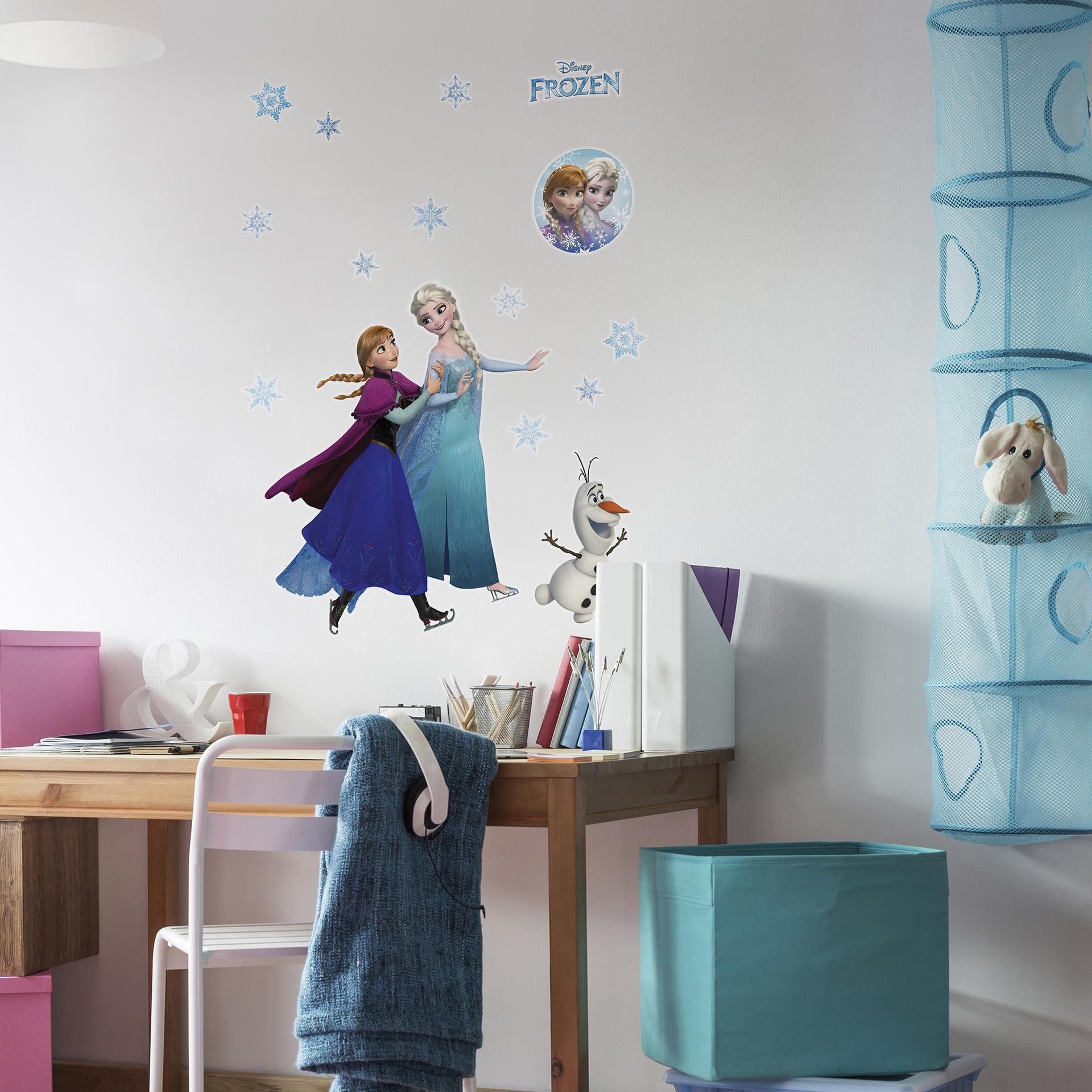 Wallsticker Frost - Anna & Elsa, 15 dele