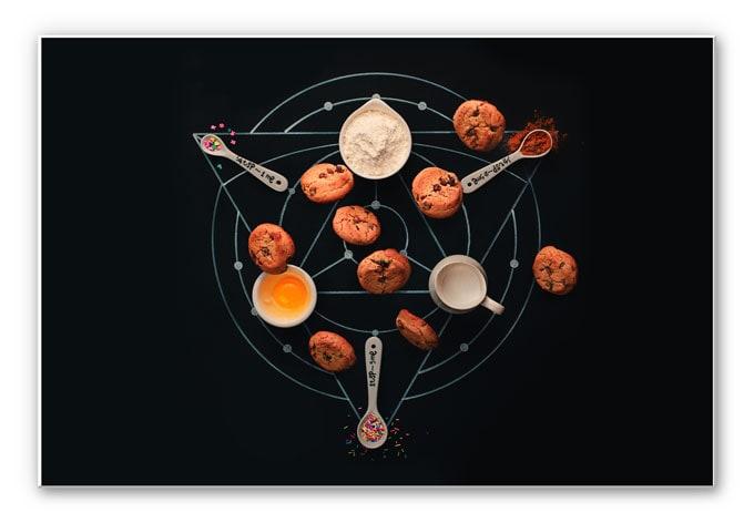 Wandbild Belenko - Baking Alchemy 01