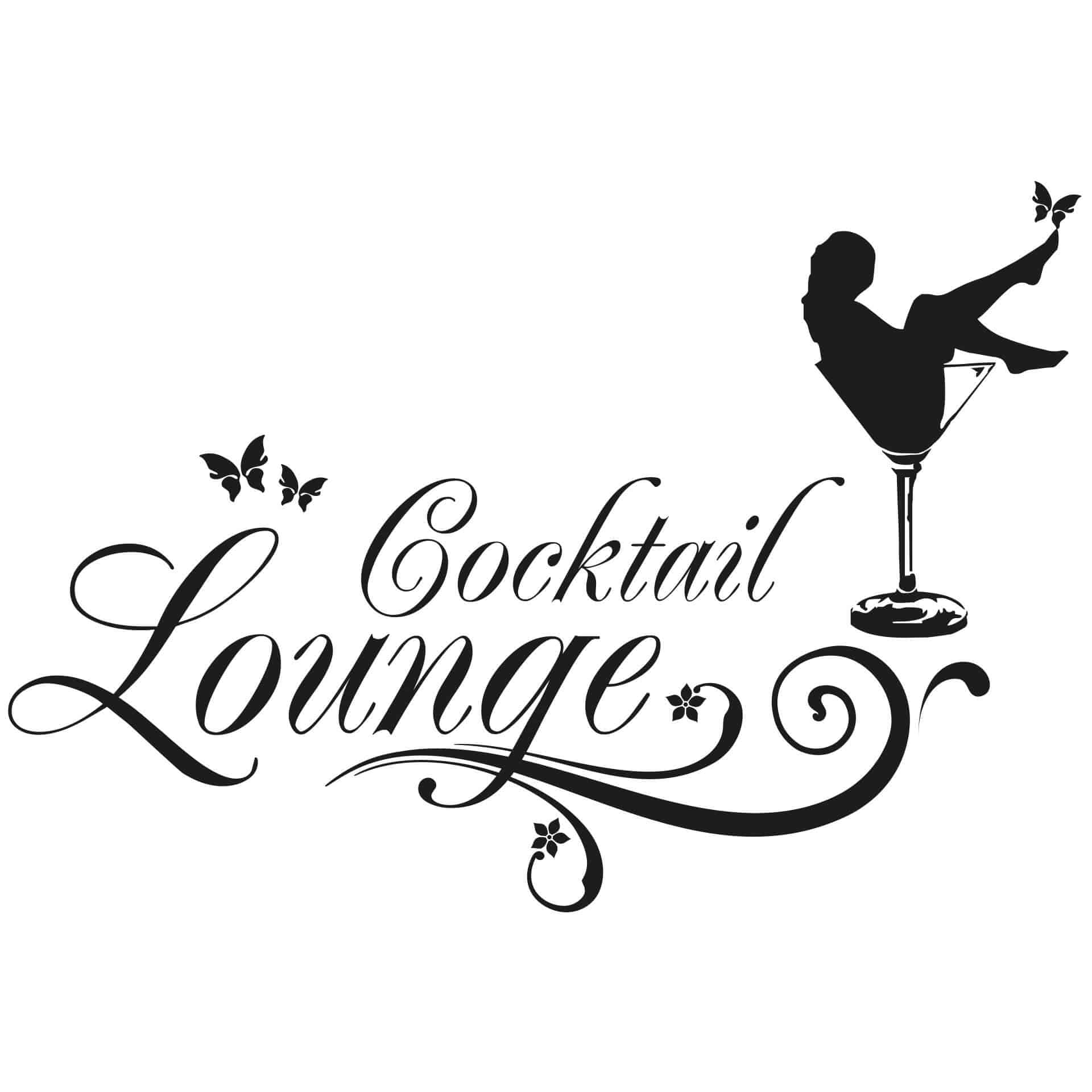 Wallsticker Cocktail Lounge