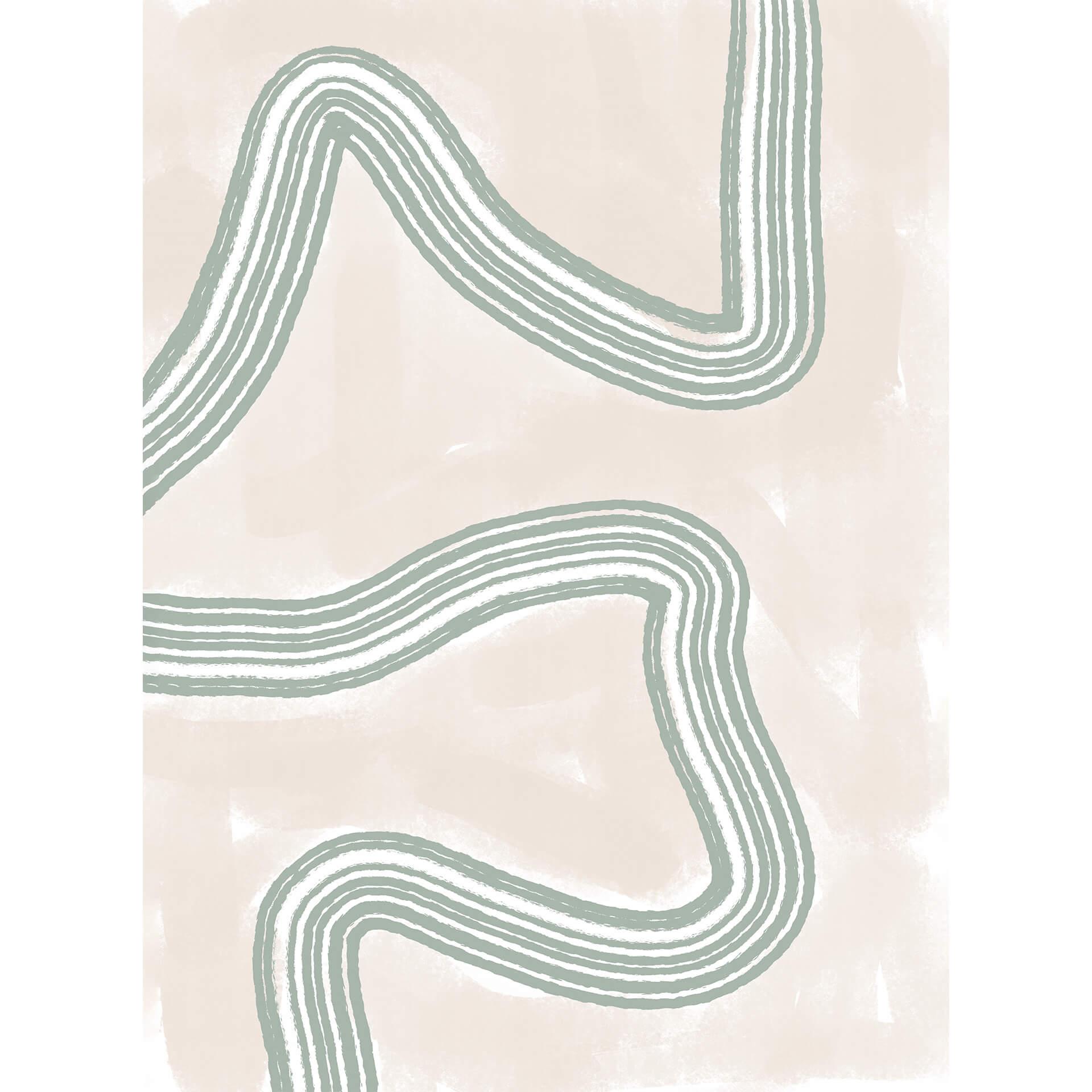 Fotobehang uplusmestudio - Abstracto Twist