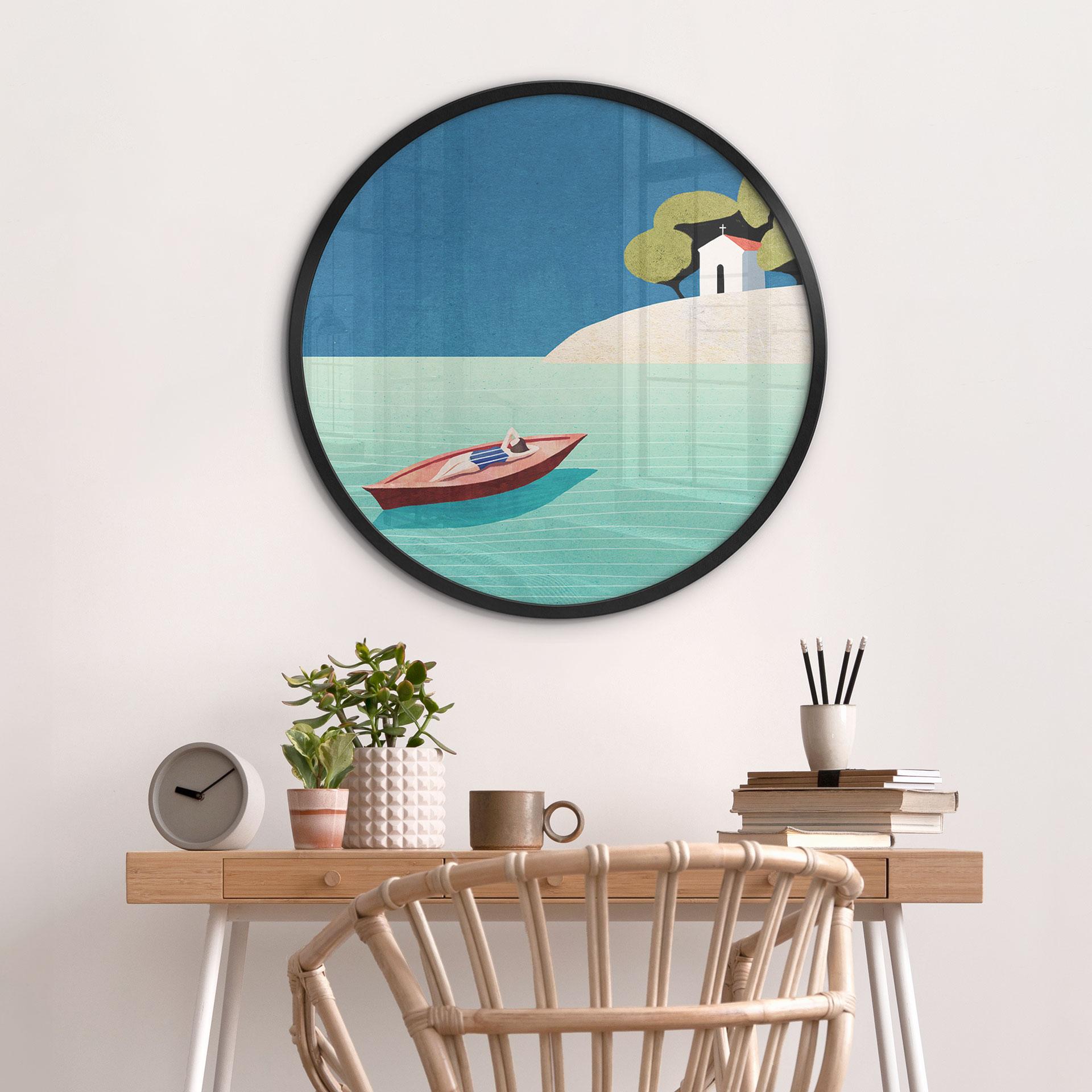Plakat Siesta om sommeren - Rivers