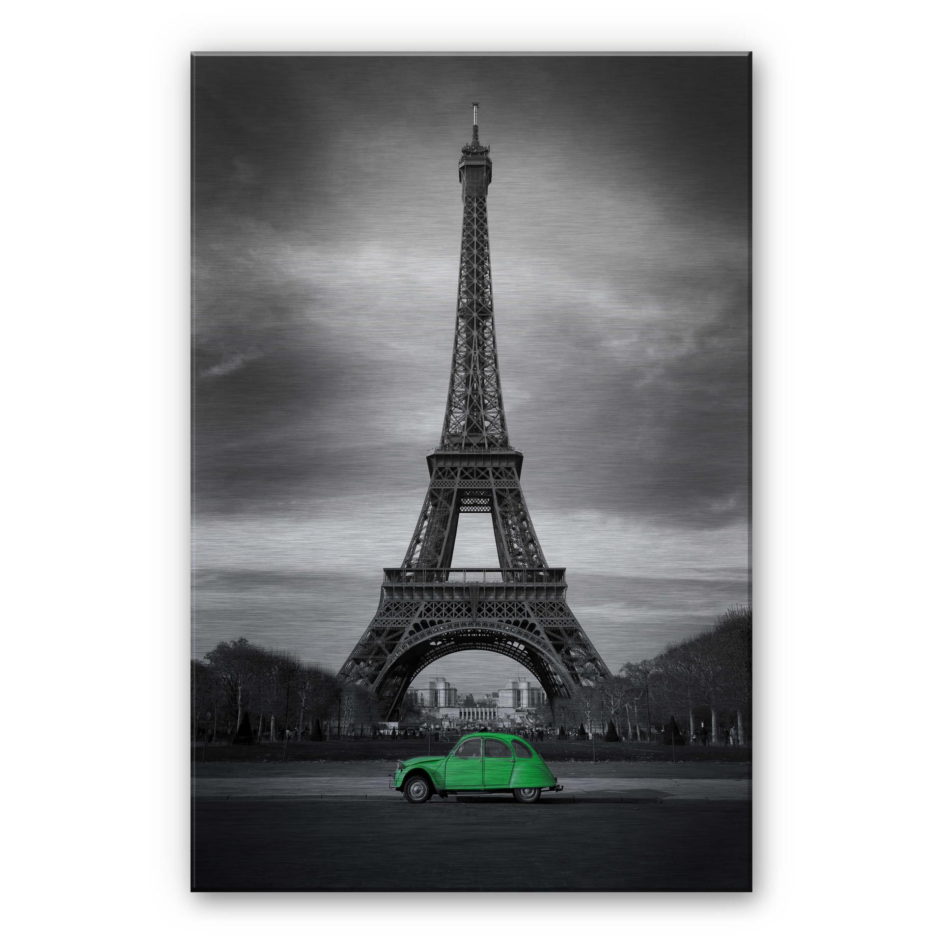 Aluminium DibondLa Vie est Belle - groen
