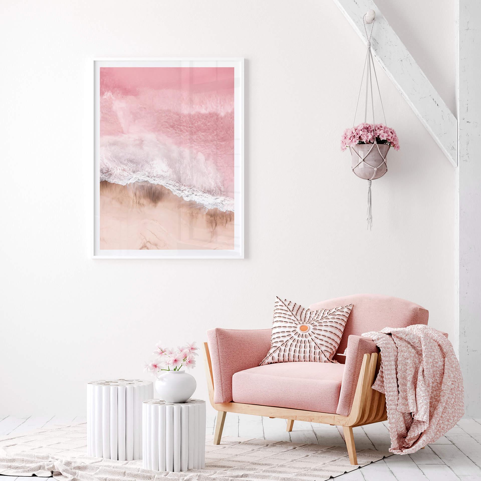 Poster Sisi & Seb - Pink Ocean
