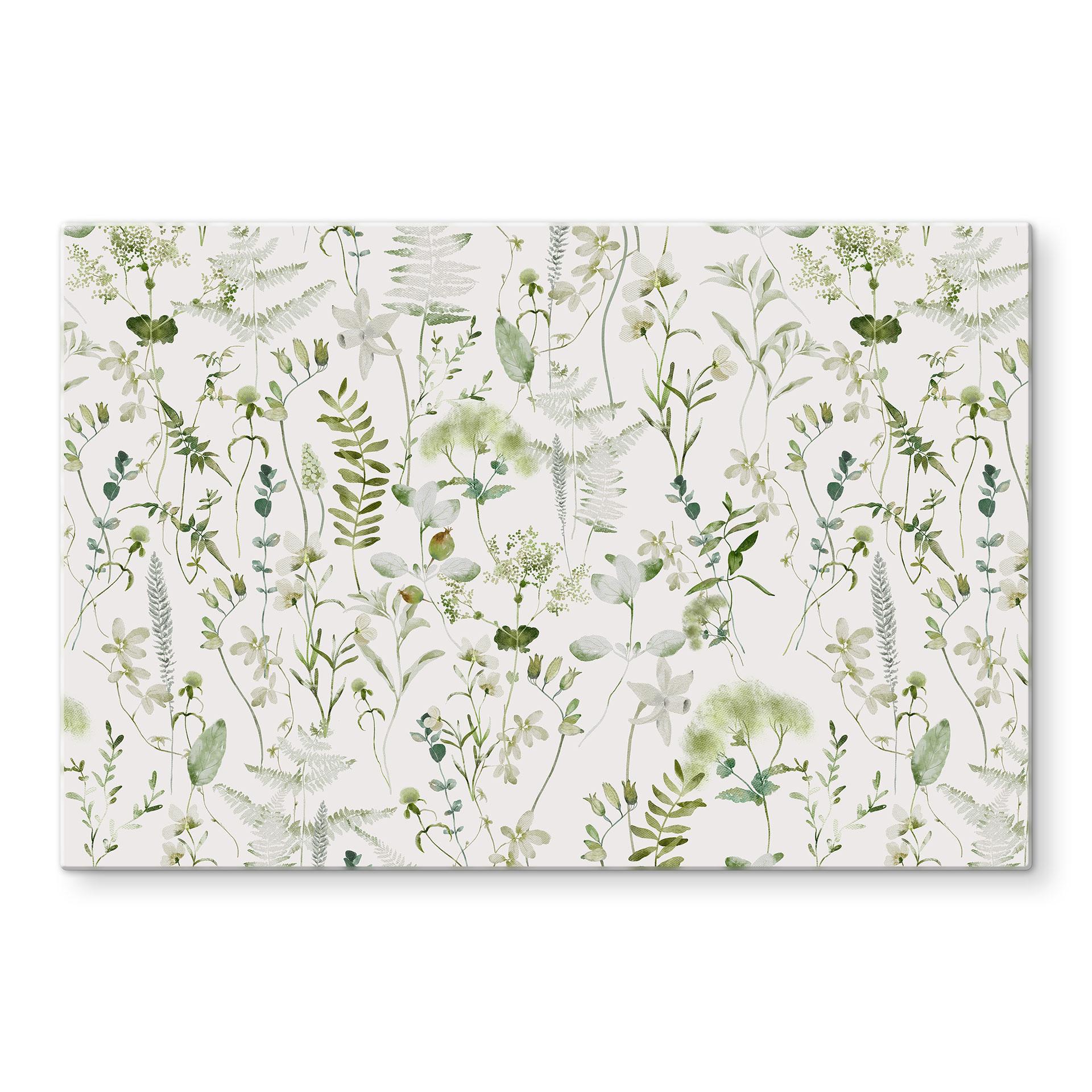 Stænkplade Urter og vilde blomster - UN Designs