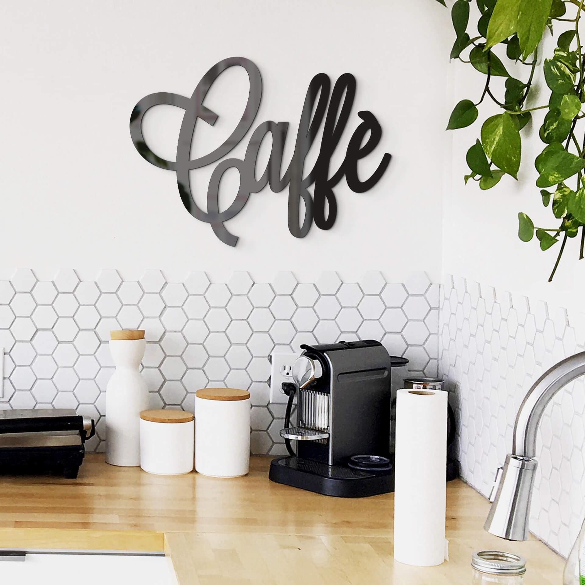 Decoración acrílica Caffè