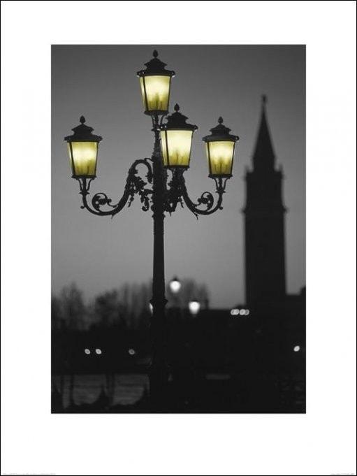 Plakat Venedig - Lee Frost kunsttryk (60 x 80 cm)