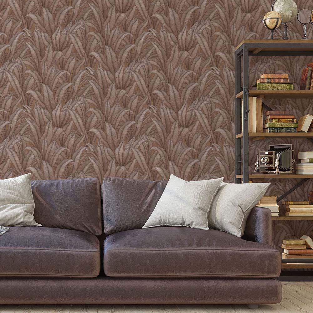 ranke tapet, blad tapet Fashion for Walls 4 af Guido Maria Kretschmer bronze
