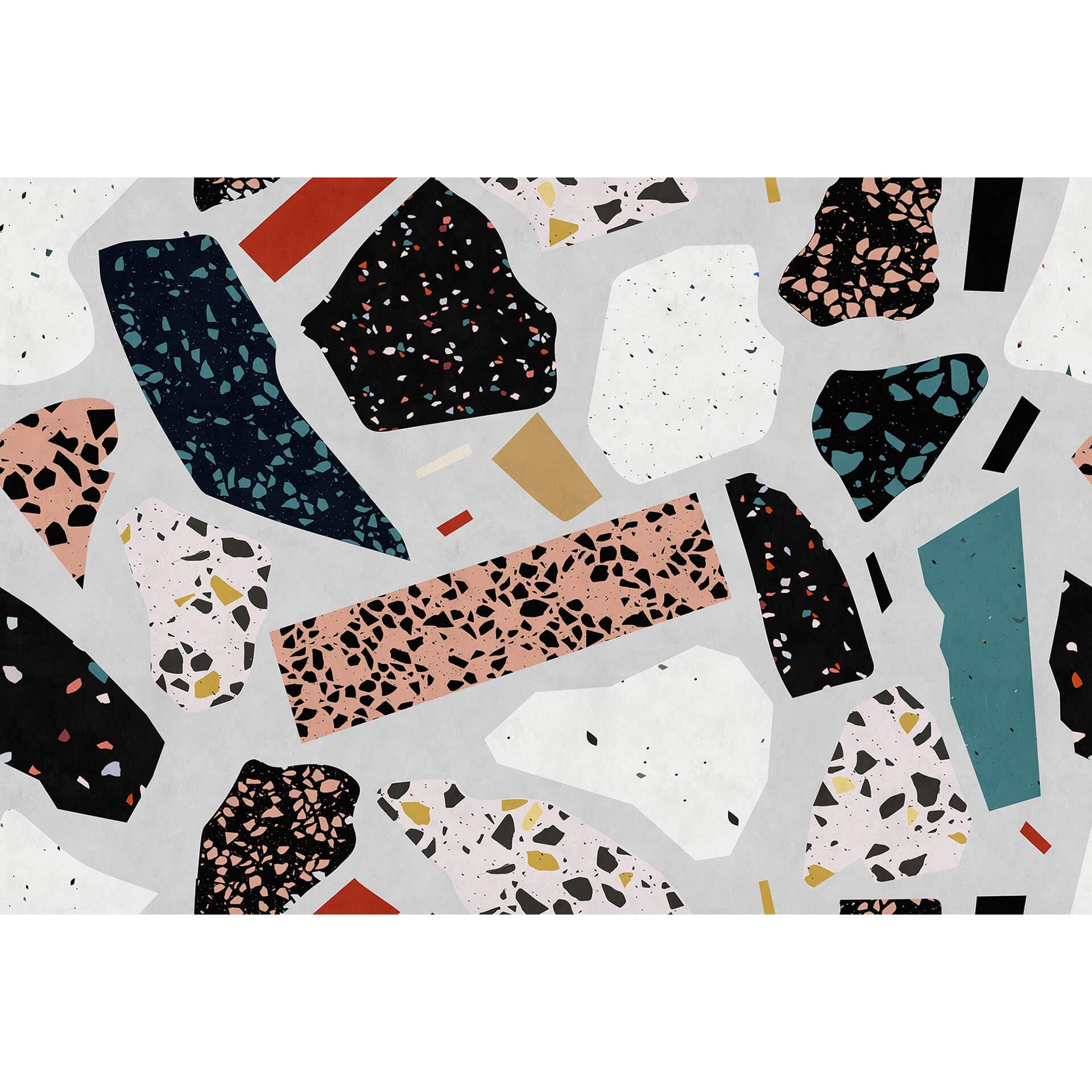 Livingwalls Fotobehang Walls by Patel 2 terrazzo 1