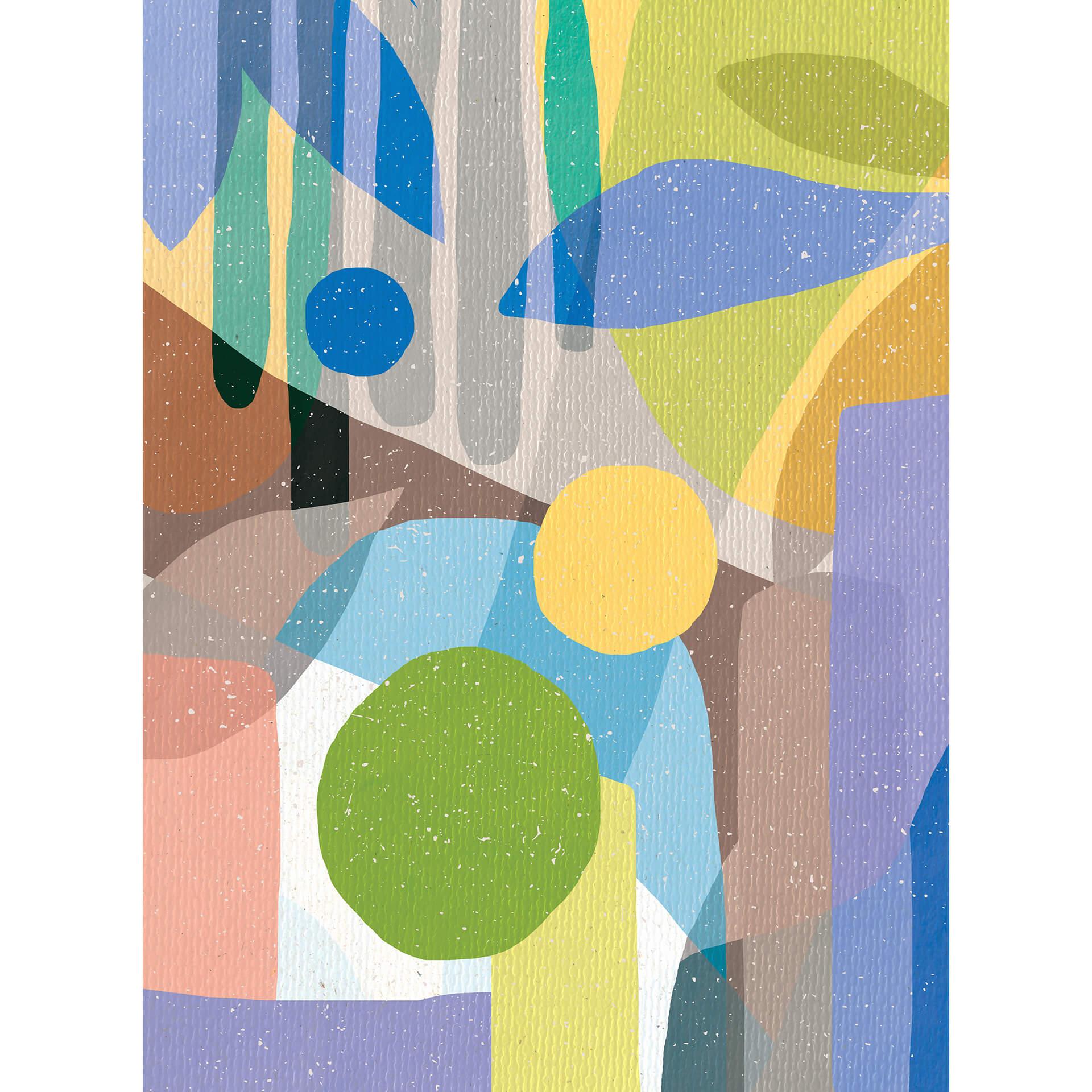 Fotobehang Demir - Botanical Abstraction