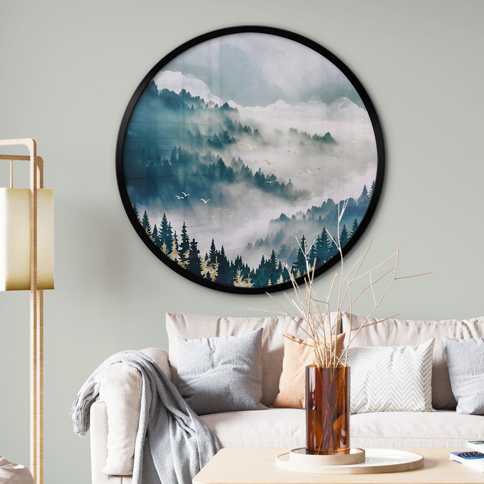 Plakat Mystisk tåge i skoven - SpaceFrog Designs