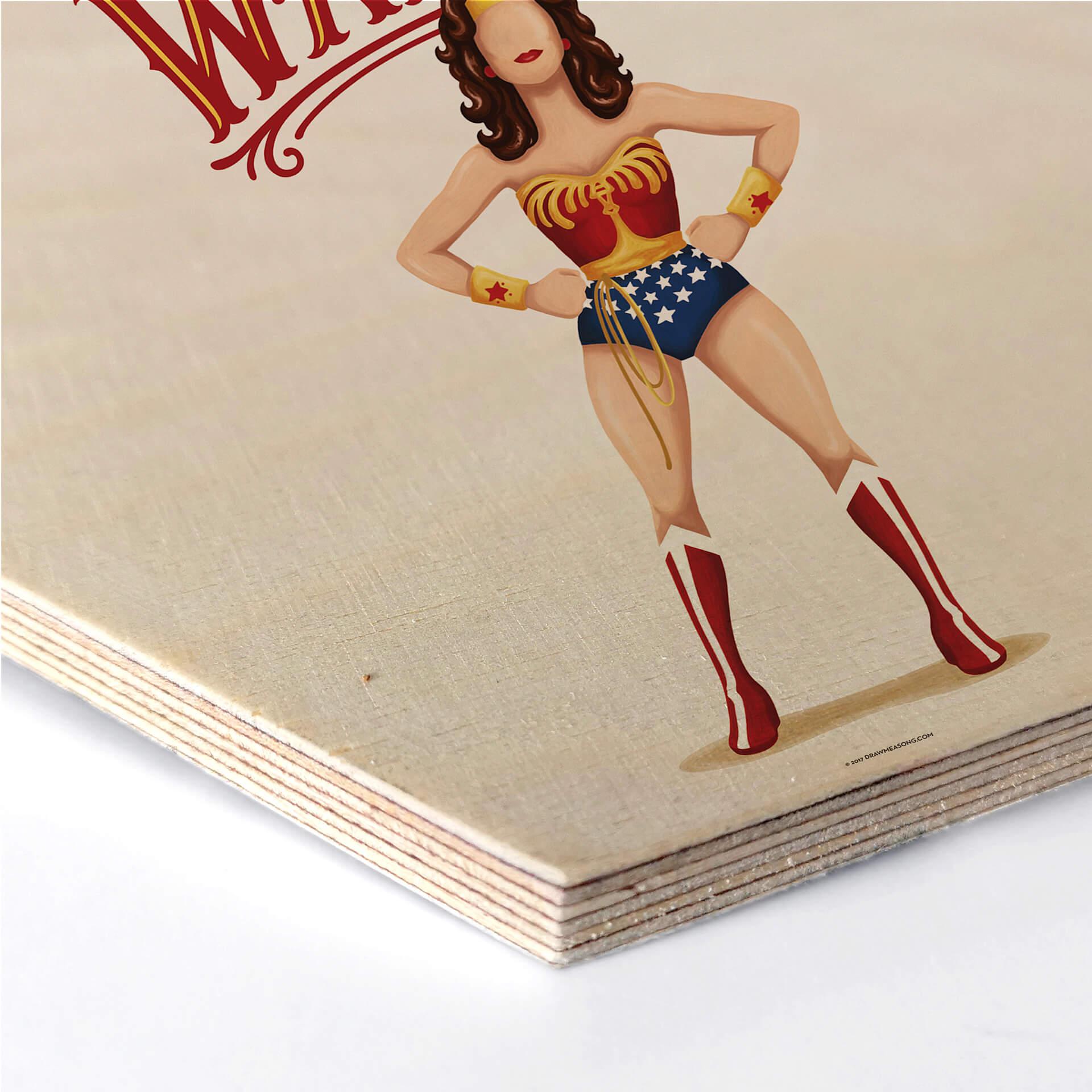 Hexagon Hout - Tohmé - Wonderwoman