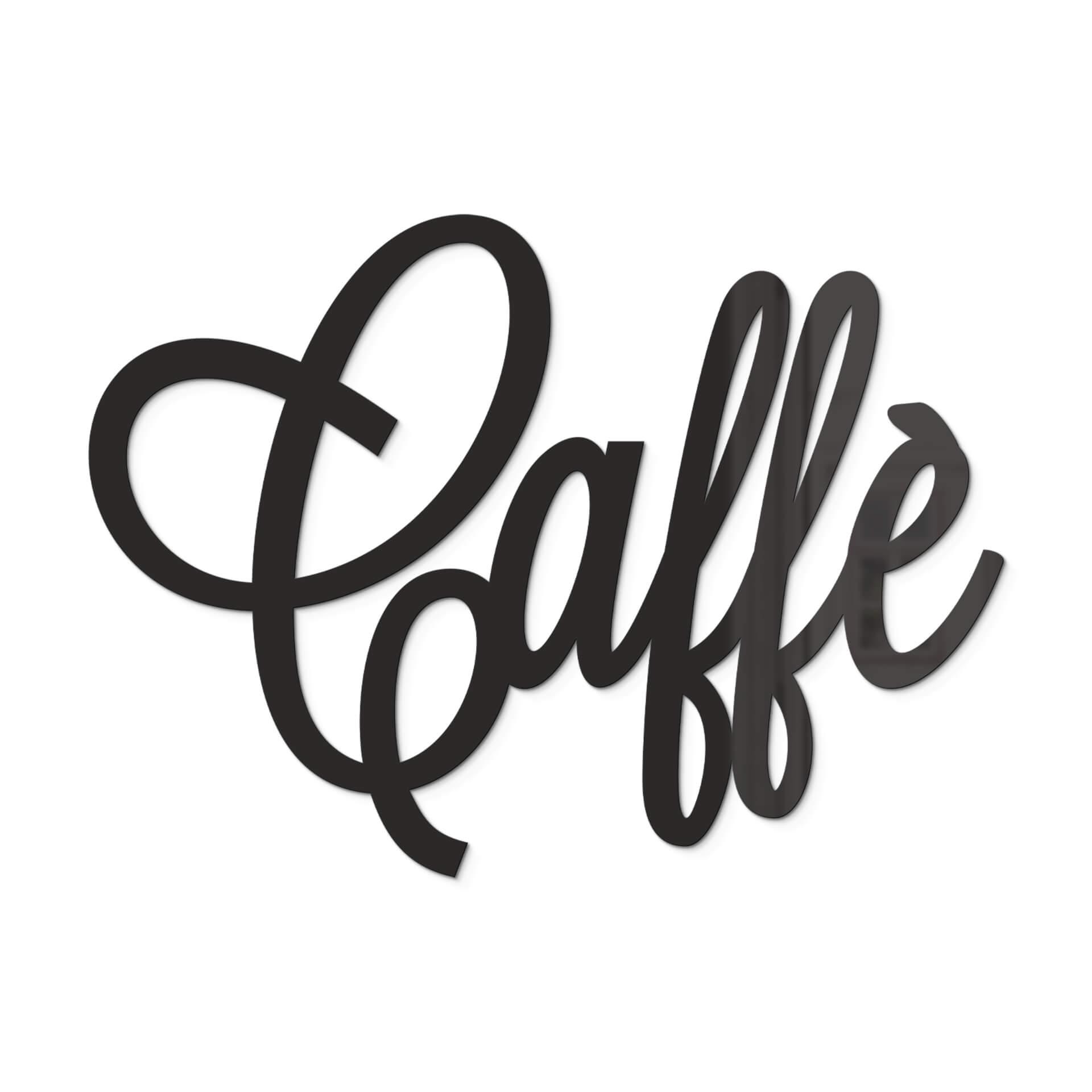 Scritta in acrilico - Caffè