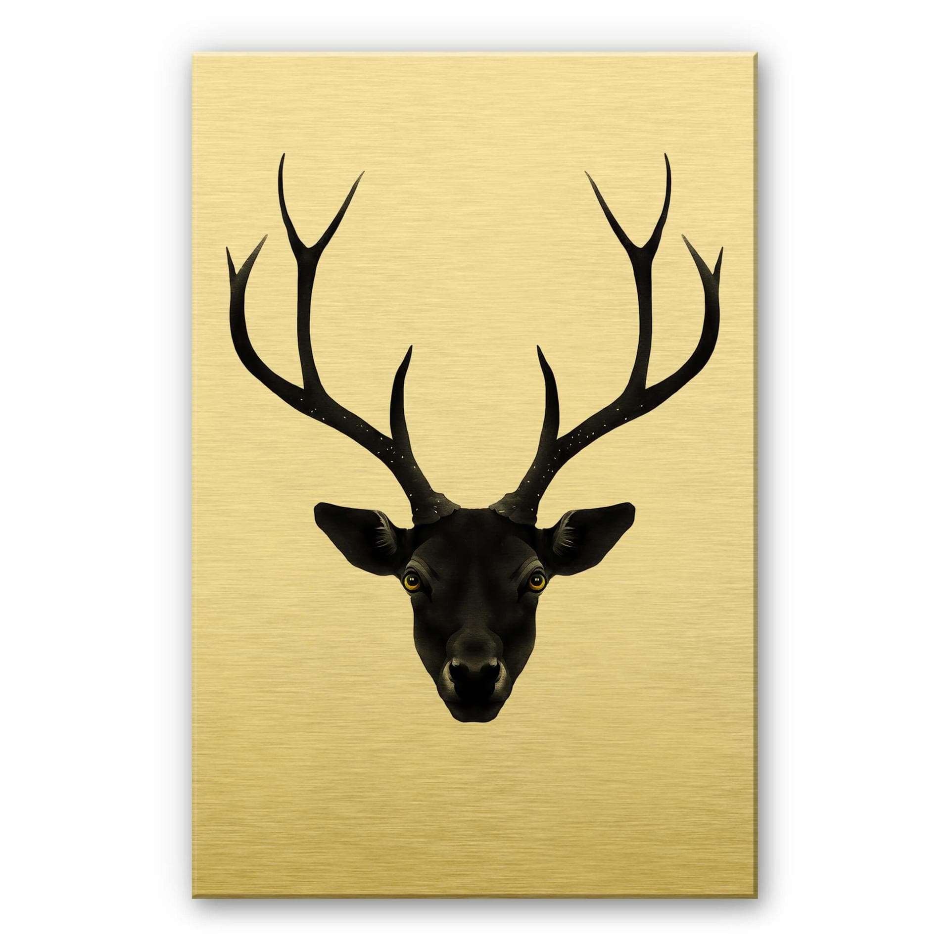 Alu-Dibond goud effect - Ireland - Black Deer