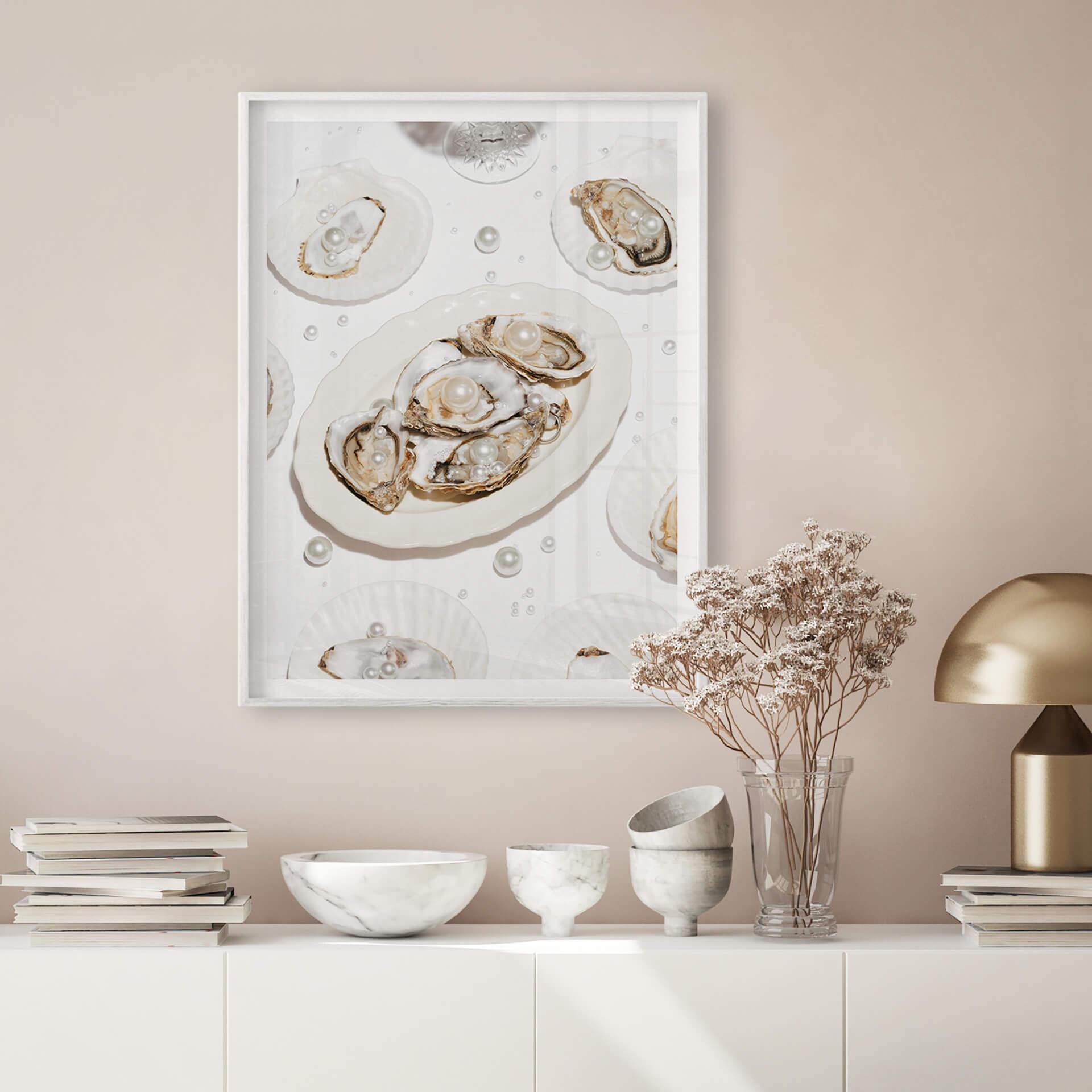 Póster 1X Studio - Ostras con perlas