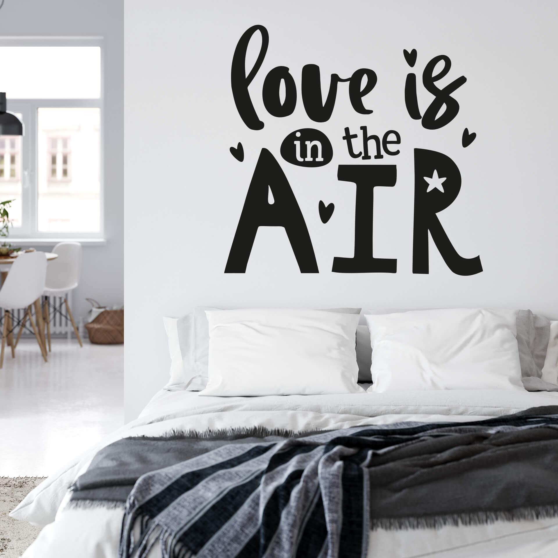 Muursticker Love is in the Air