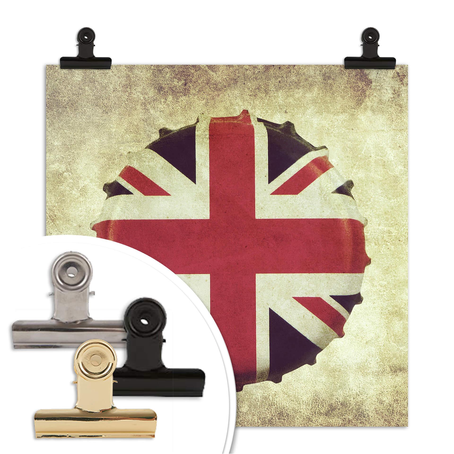 Poster - Tappo a corona britannico