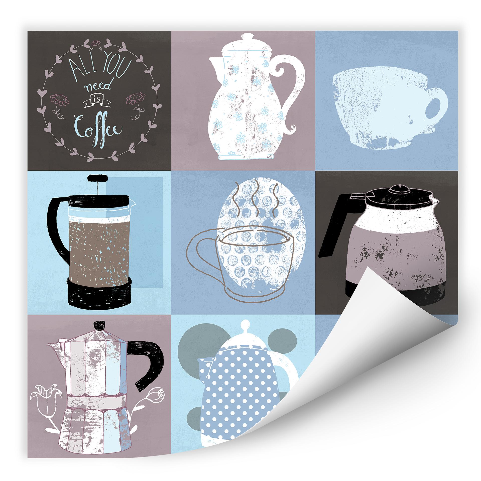 Wallprint Loske - Coffee Time
