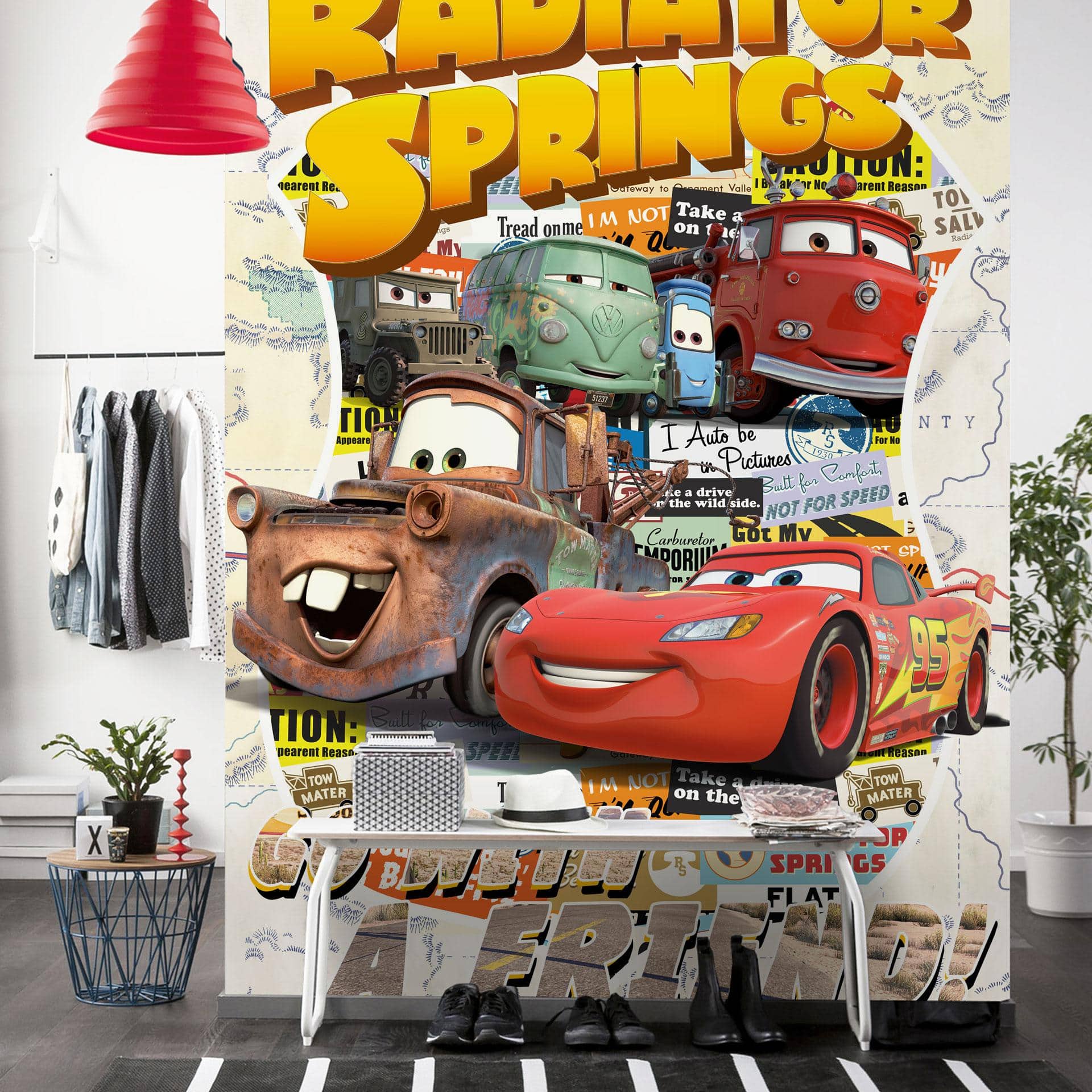 Fotobehang Disney Cars Take the Open Road