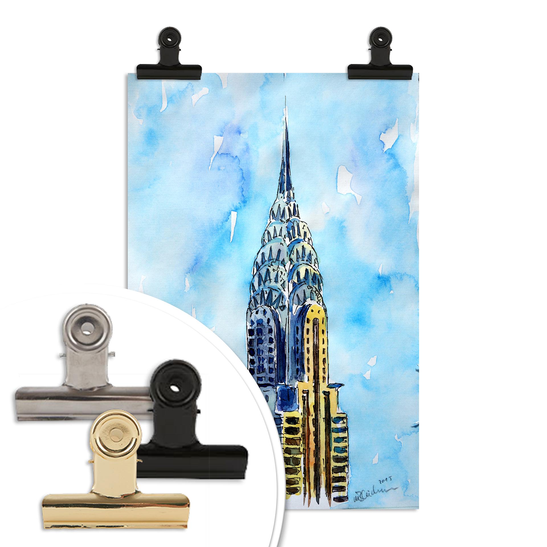 Poster Bleichner - Il grattacielo Chrysler a New York City