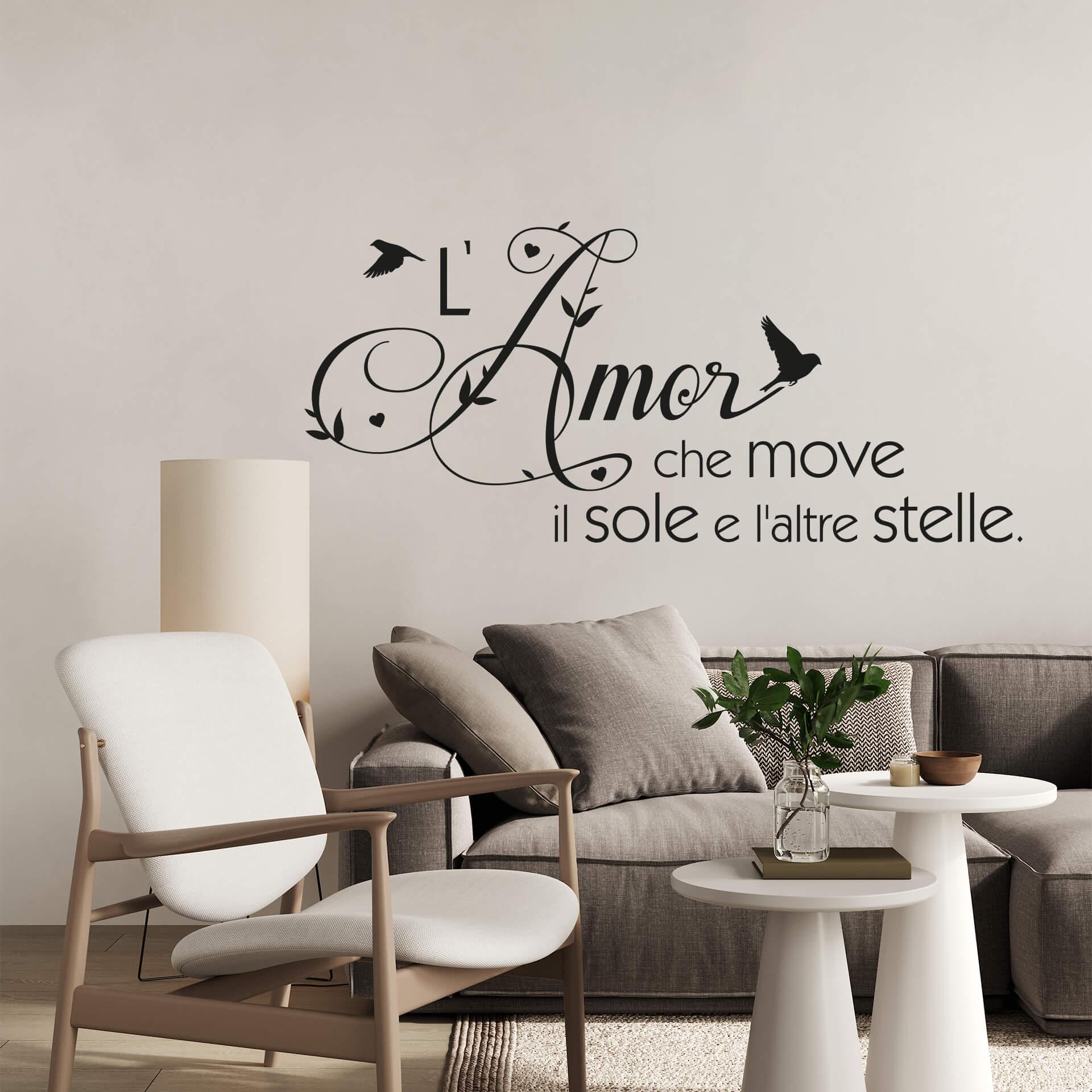 Amore che muove il sole...