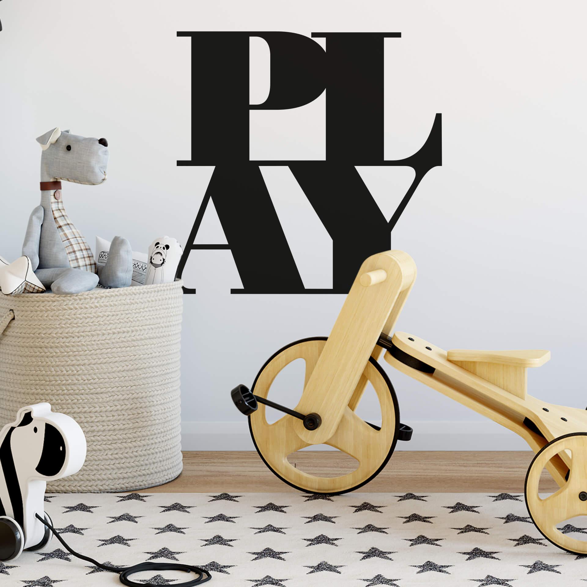 Wallsticker - Typo-Play