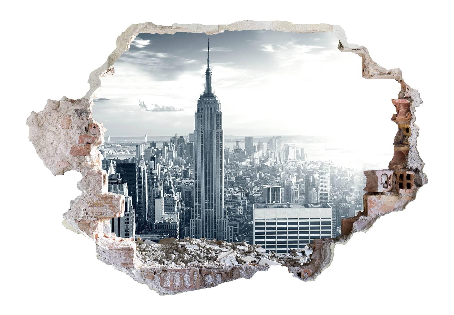 3D Wandtattoo The Empire State Building