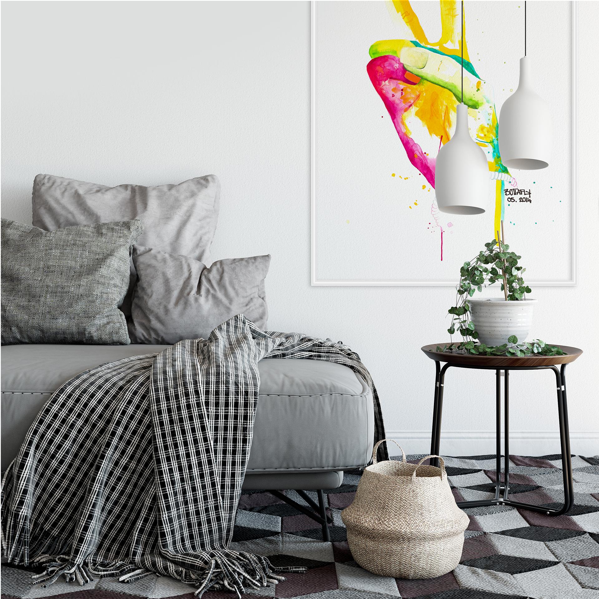Zelfklevende Poster - Buttafly - Peace 02