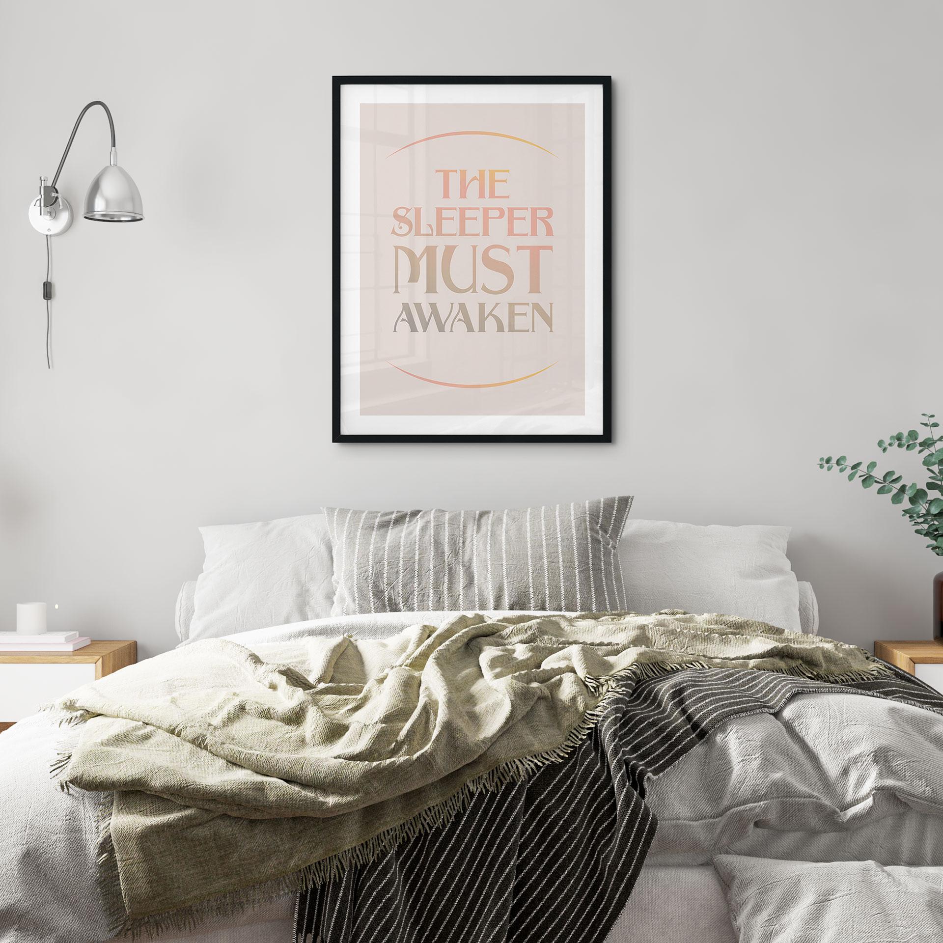 Plakat Filmcitat fra Dune - The Sleeper must awaken