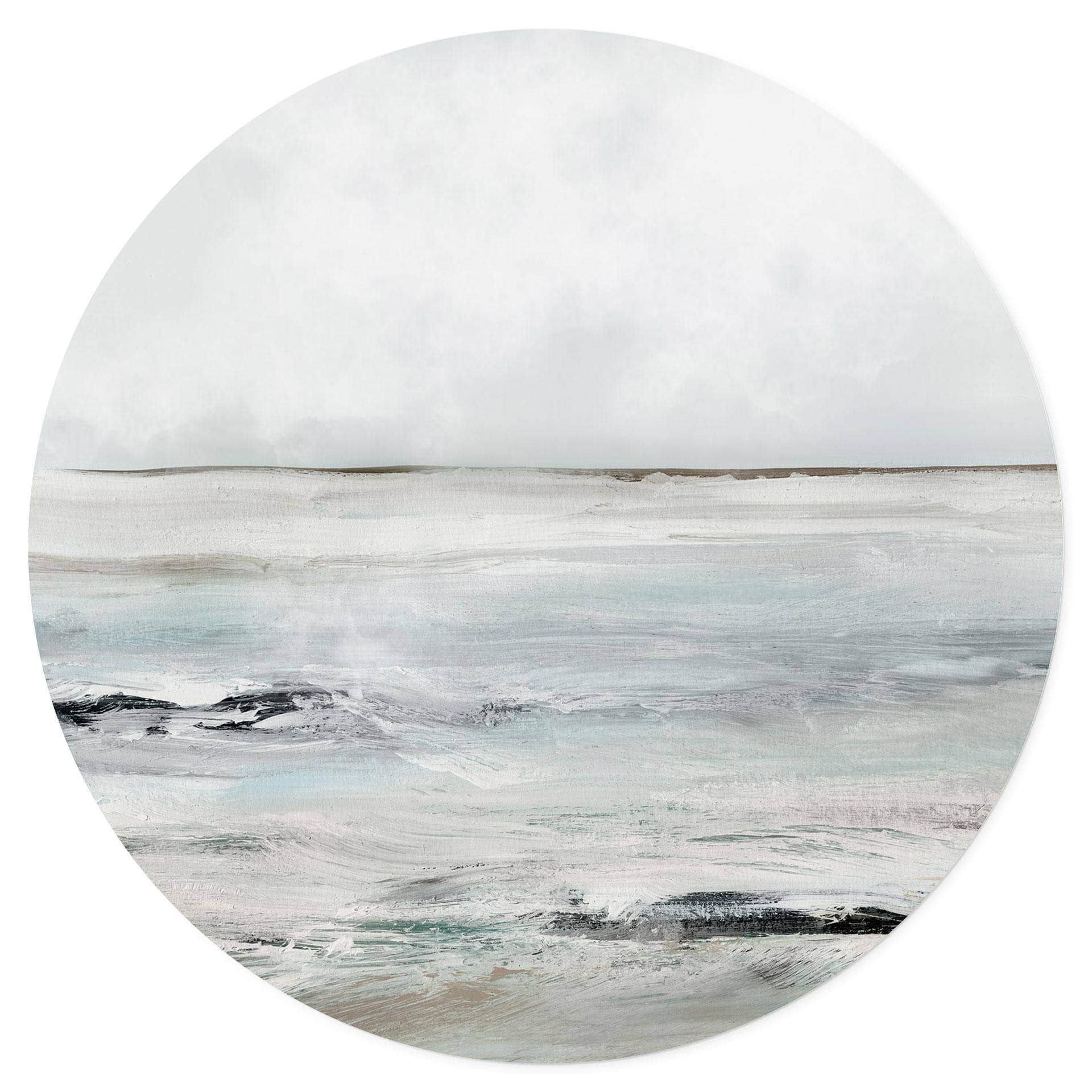 Vinilo decorativo Olas de Sandy Bay - Hobday - Redondo