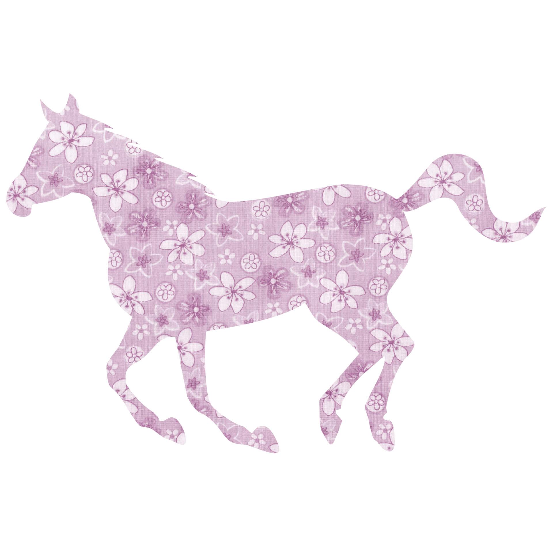 Wandtattoo Pferd (Muster)