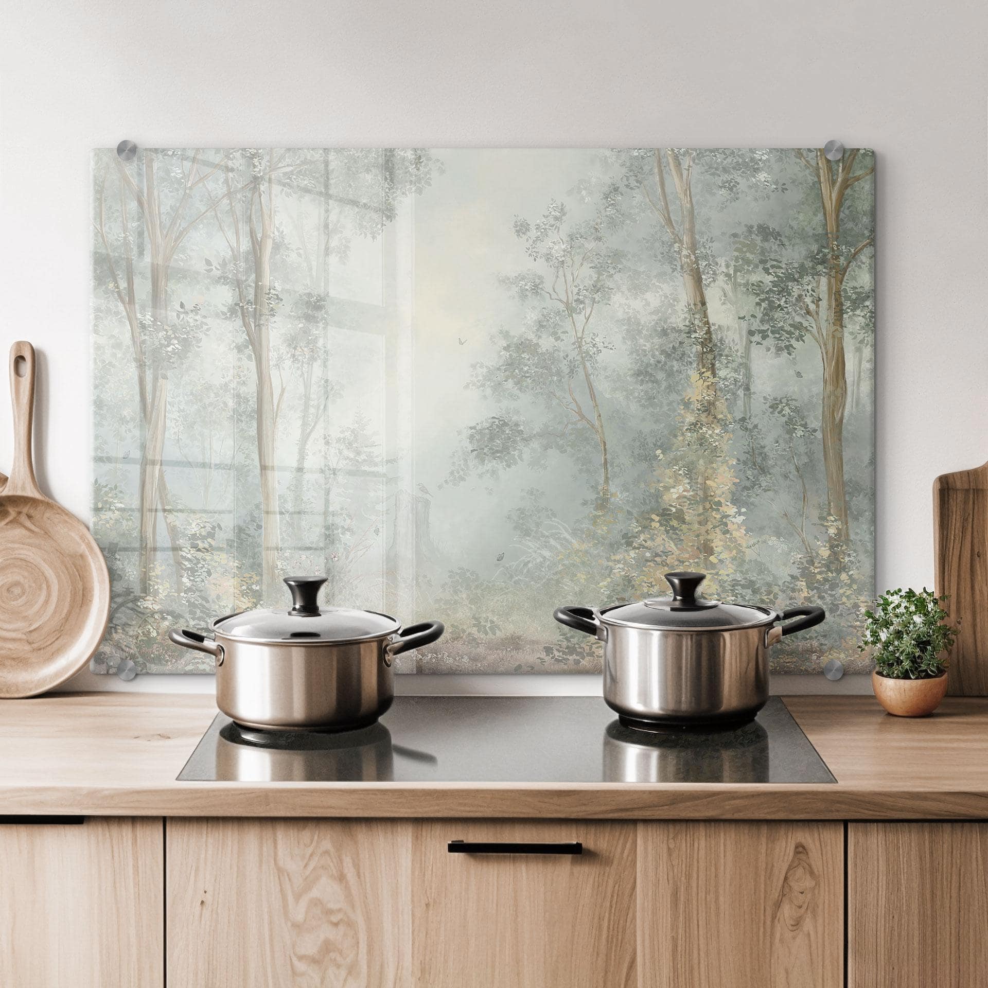Spatscherm Betoverd bos - Ms Tiff