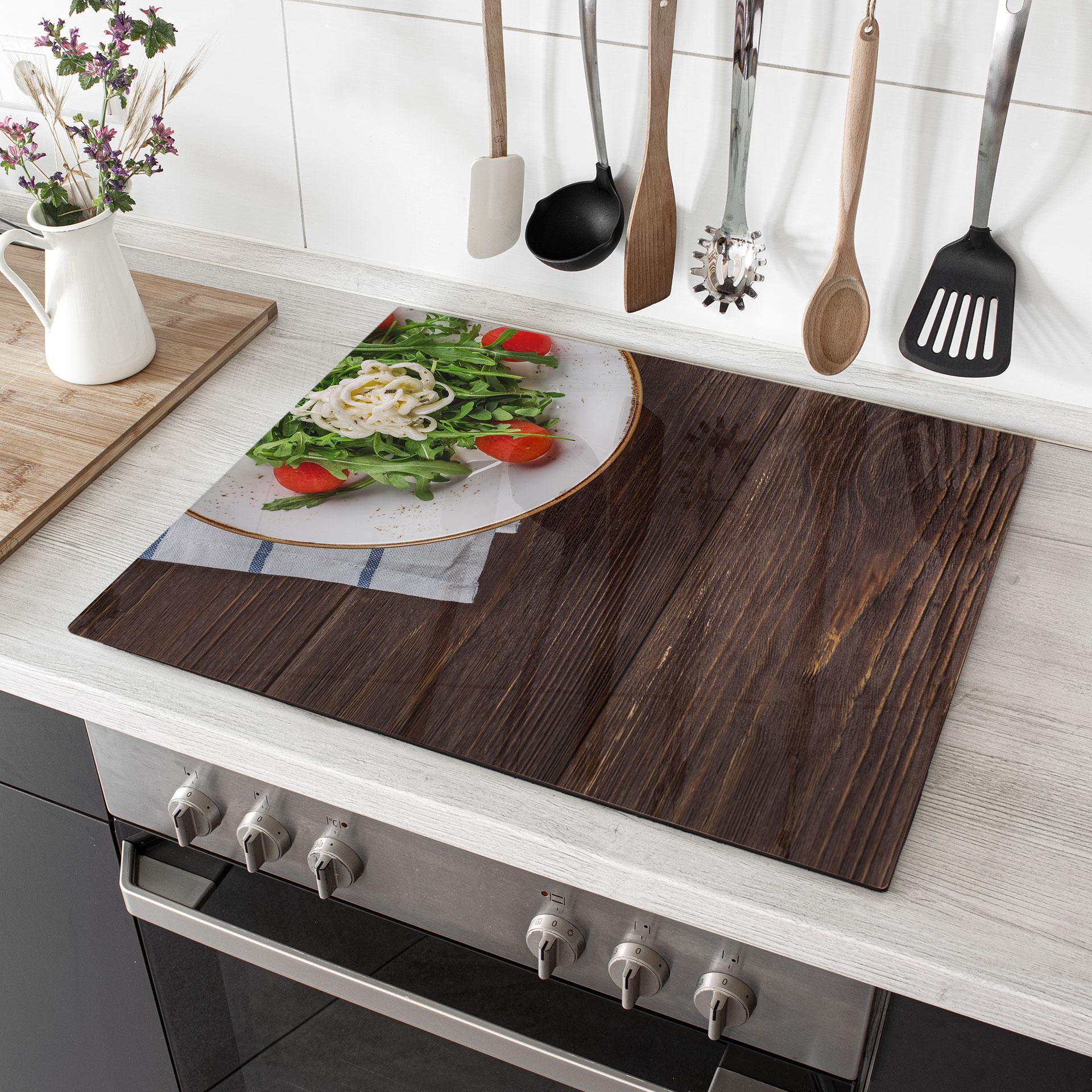 Cooker top - rucola og tomater