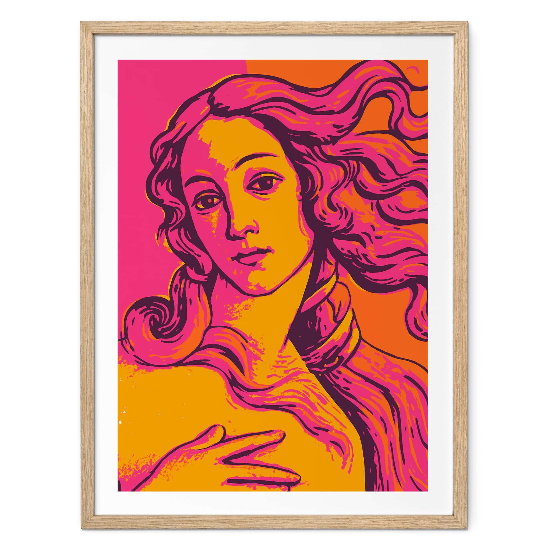 Plakat Pop Art Venus - Treechild