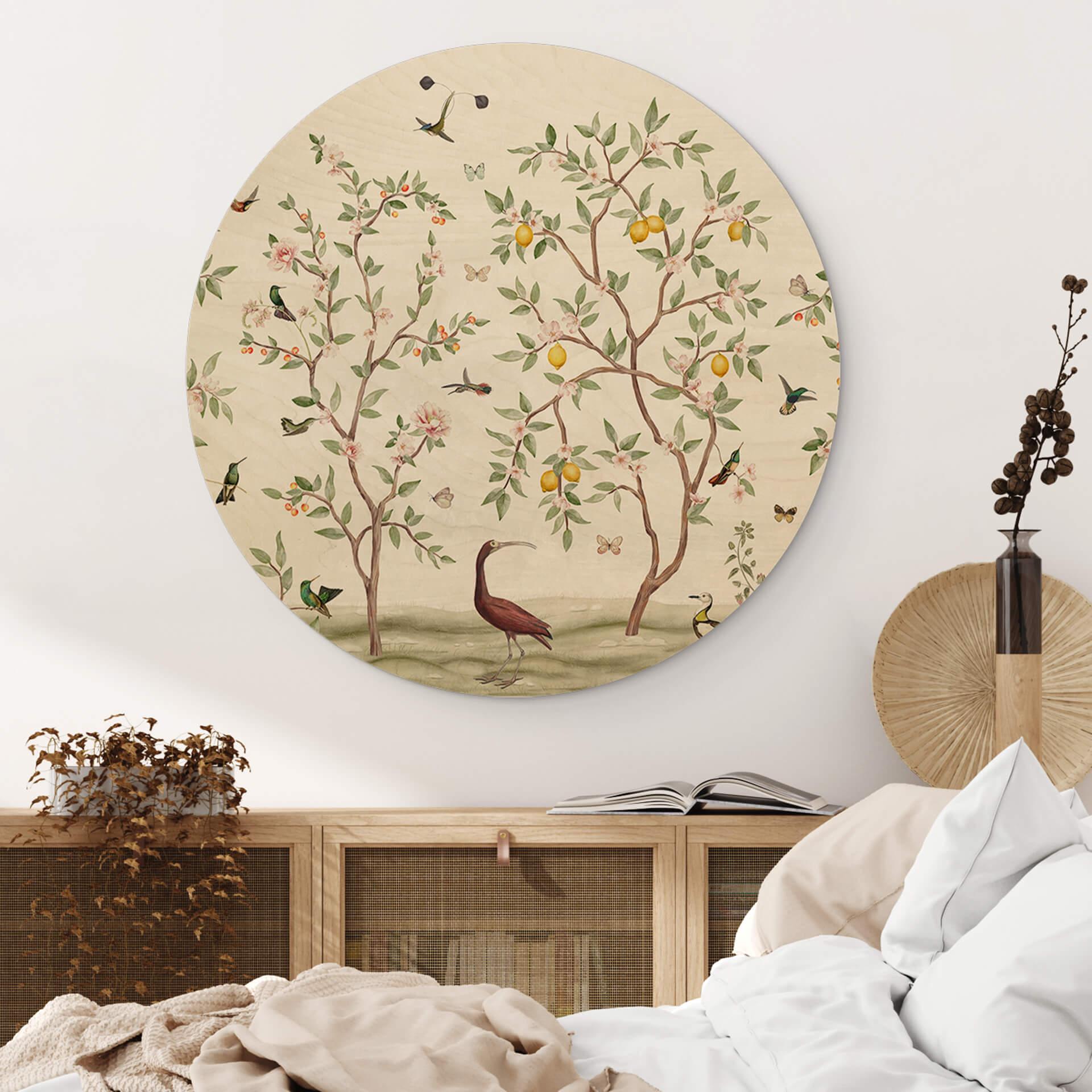 Billede af træ Sir Edward - Citrontræ Chinoiserie - Rundt