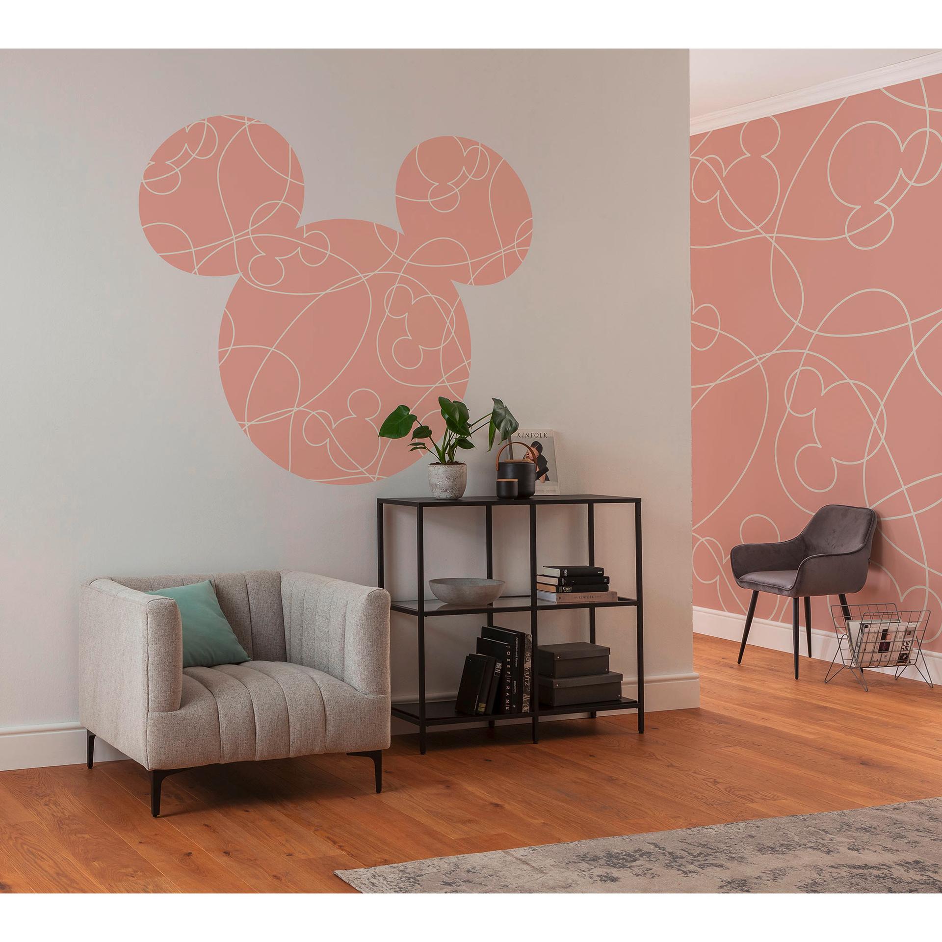Vliesbehang - Mickey op Omwegen - 200 x 250 cm