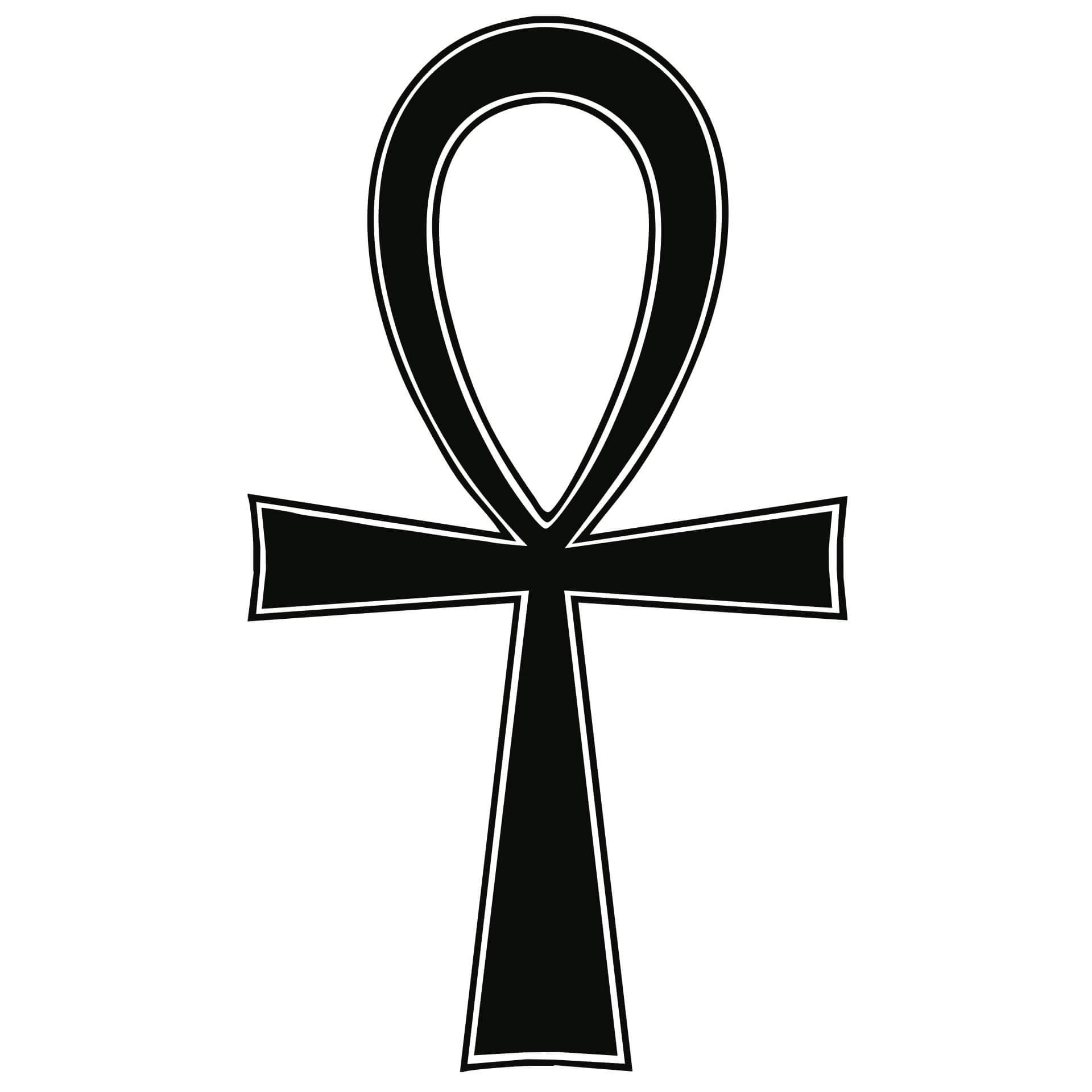 Wandtattoo Ankh